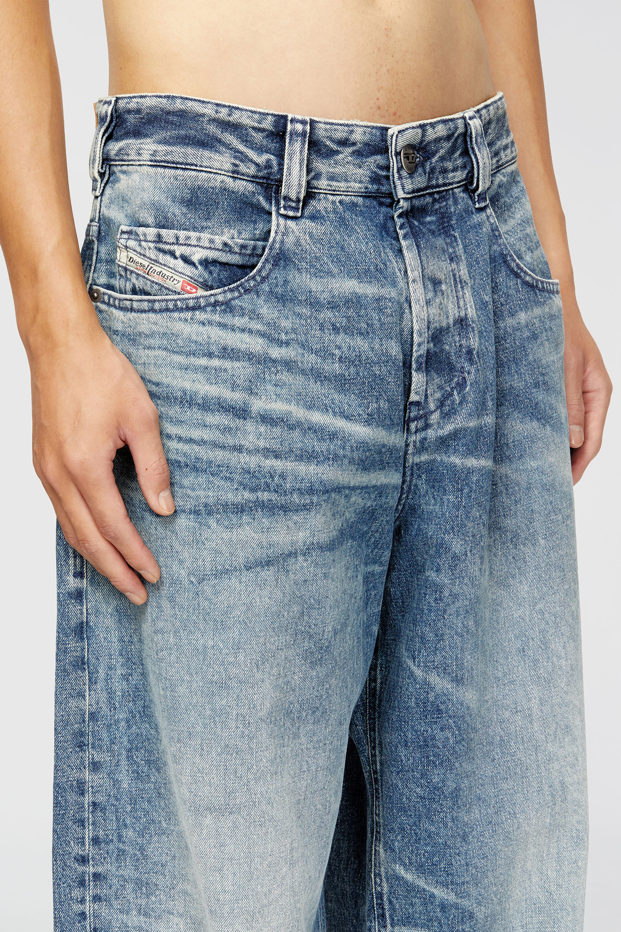 Diesel - Relaxed Jeans 1997 D-Enim 007DA Unisex, Blu Chiaro - Image 7