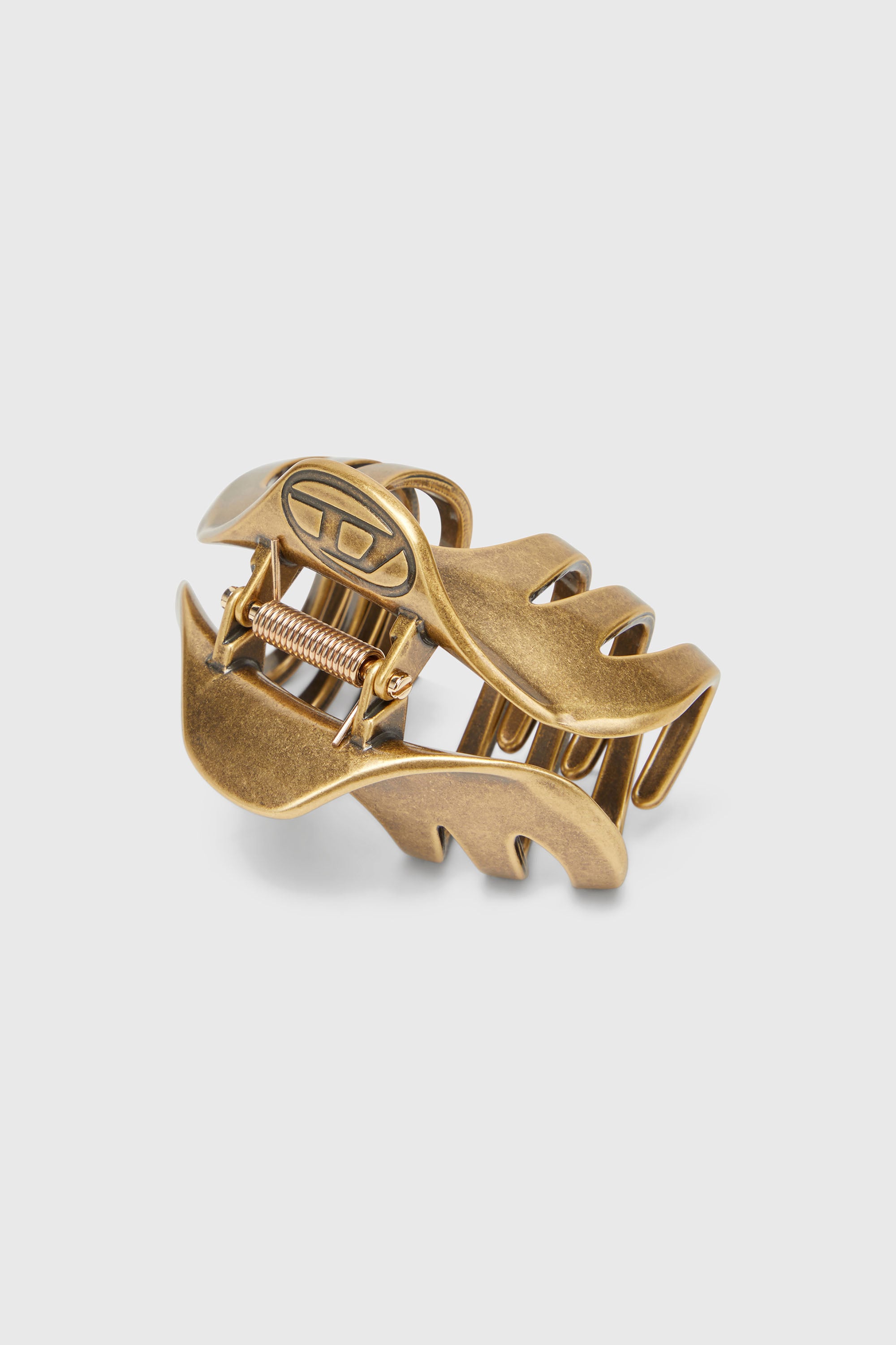 Diesel - TALON CLIP II, Fermaglio per capelli in metallo Donna in Oro - 2