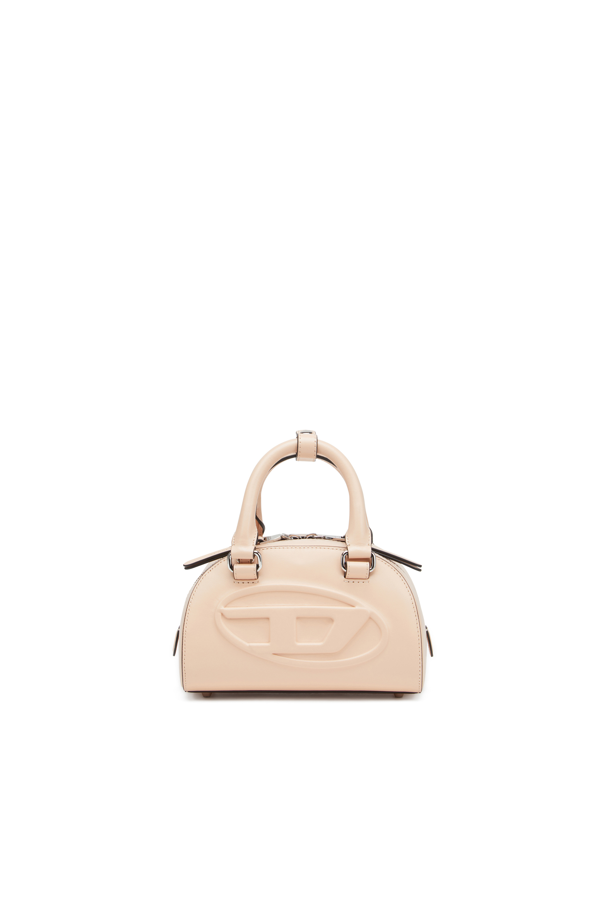 Diesel - 1DR DOME CROSSBODY, Borsa bowling mini in pelle Donna in Rosa - 1