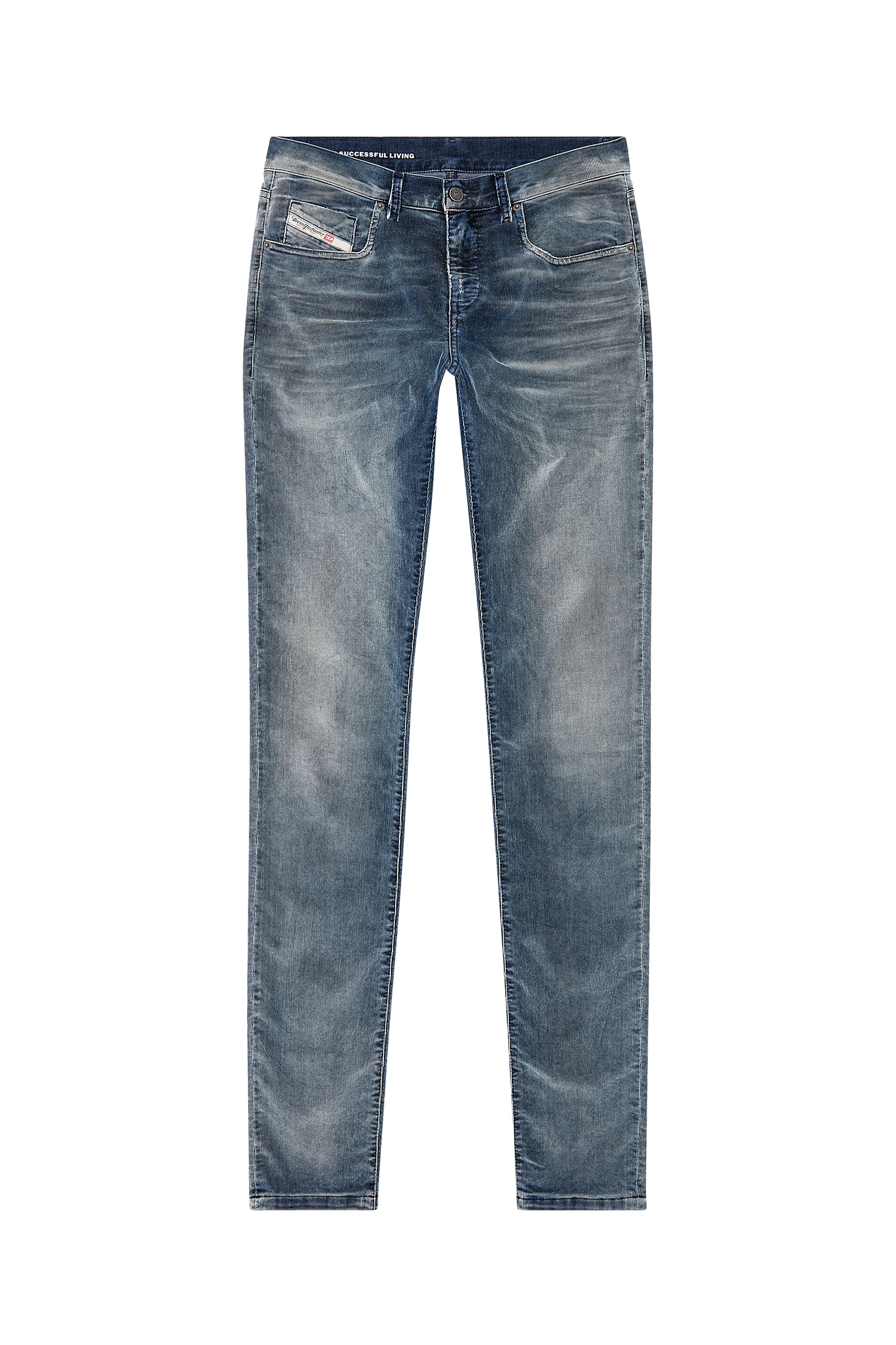 Diesel - Slim Jeans 2019 D-Strukt 068JF, Blu Scuro - Image 5