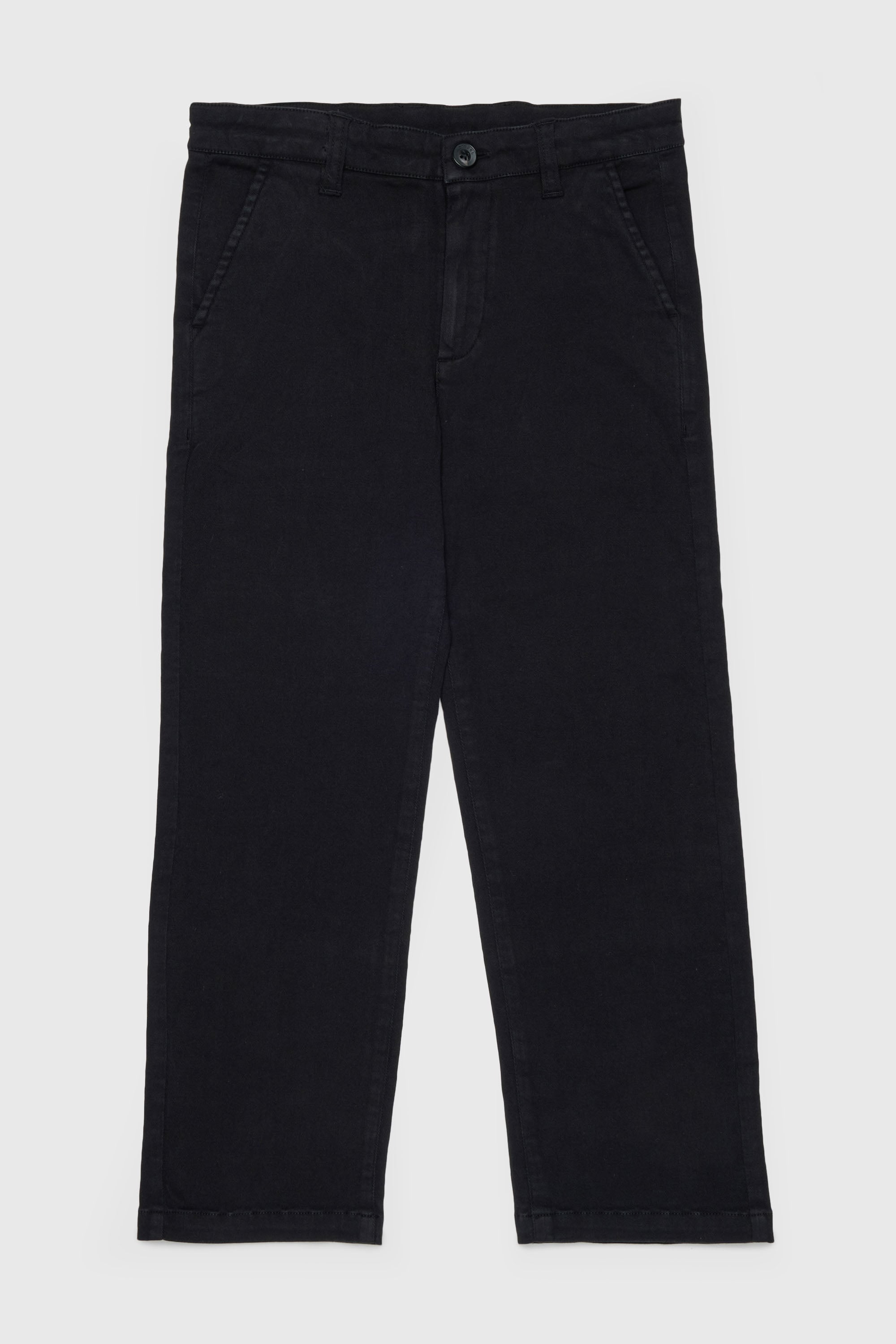 Diesel - PTIMO, Pantaloni chino in cotone stretch Uomo in Nero - 1
