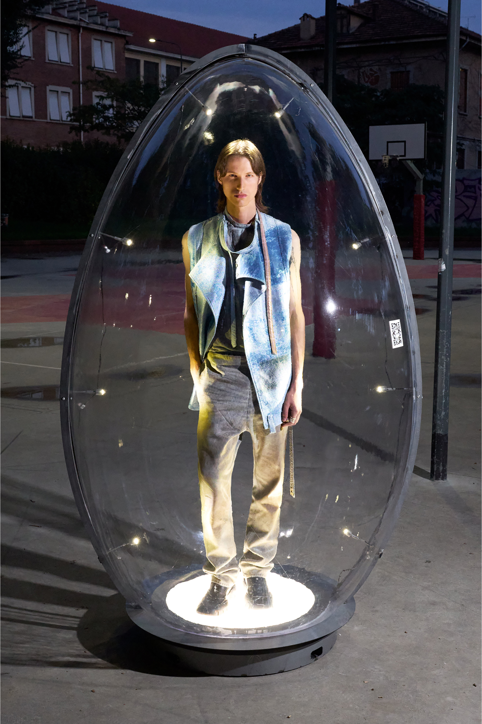 Diesel - D-MATHIEU SC, D-Mathieu-Mocassino in pelle spazzolata con suola in gomma Uomo in Nero - 2