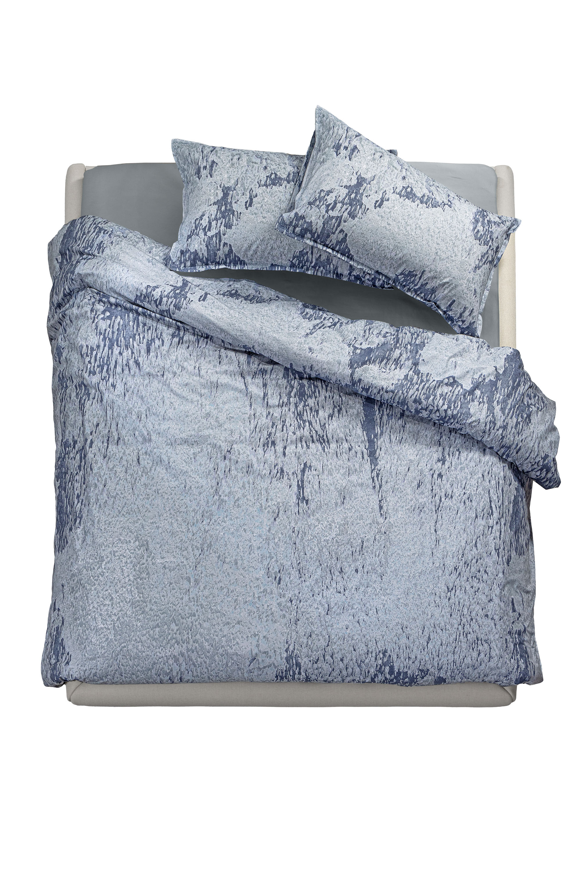 Diesel - 1015008 ACID RAIN - COTTON DUVET COVER B, Parure Copripiumino in Cotone Unisex in Blu - 1