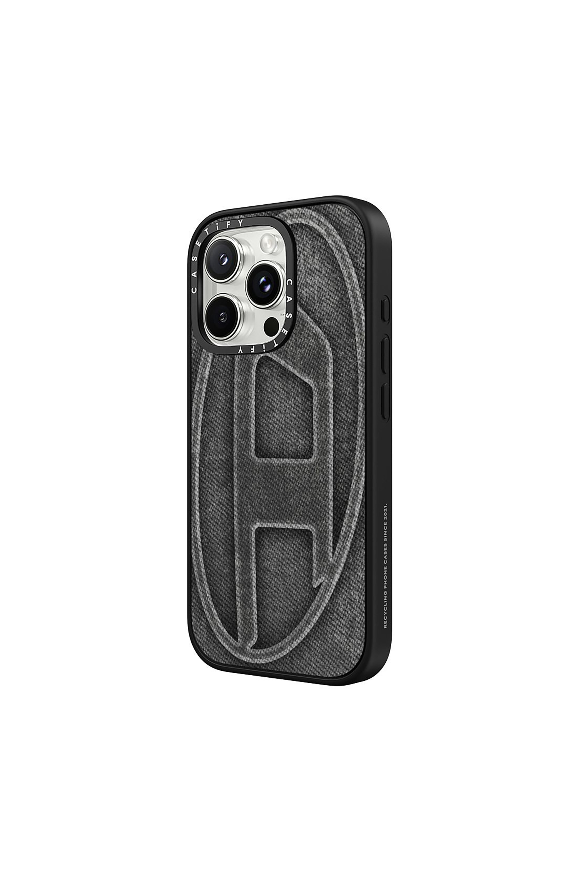 Diesel - 60576 MOULDED CASE, Custodia Oval D impact per iPhone 16 Pro Max Unisex in Nero - 2