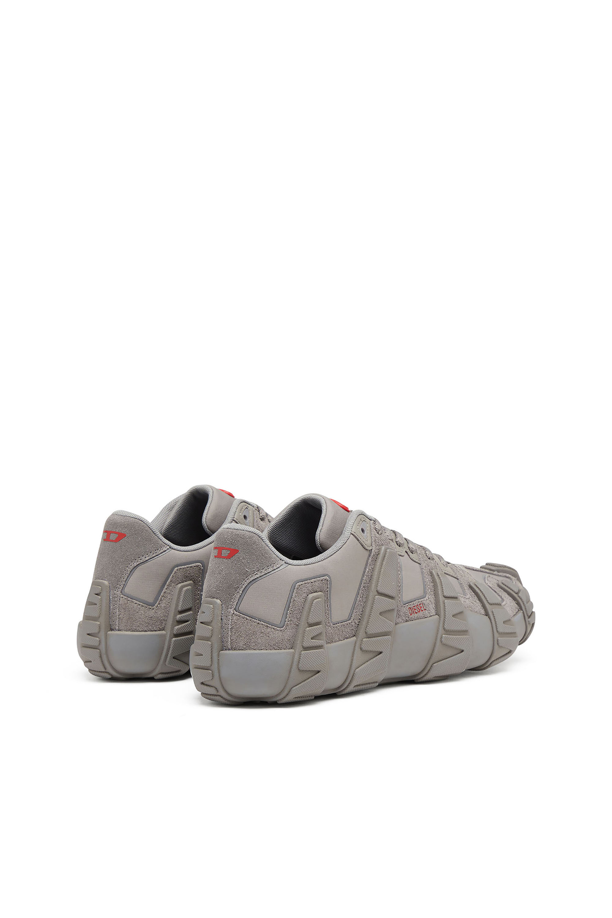 Diesel - S-D-GRIFFE LOW, S-D-Griffe - Sneakers in nylon Uomo in Grigio - 4