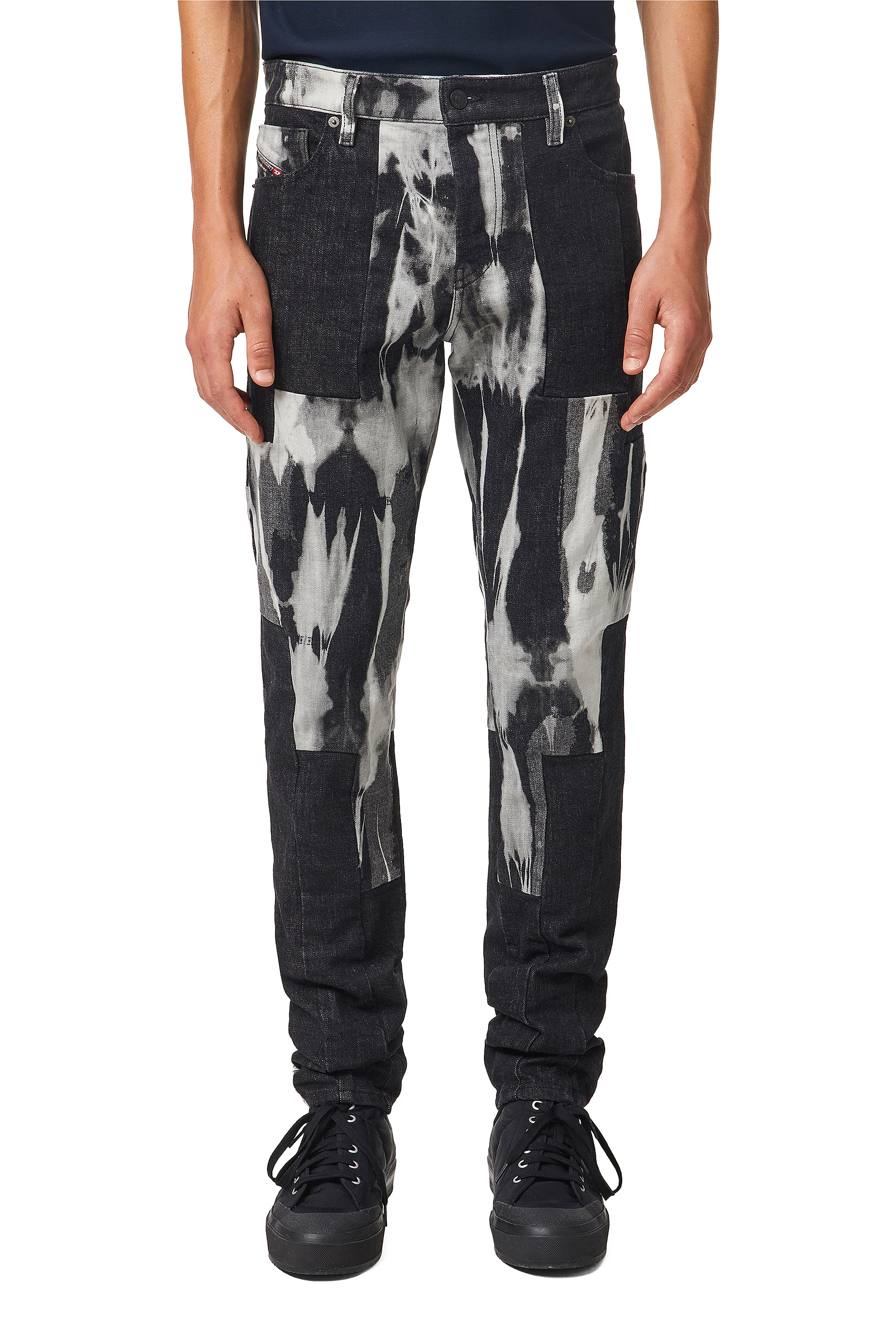 D-Kras 09B35, Nero/Grigio scuro - Jeans