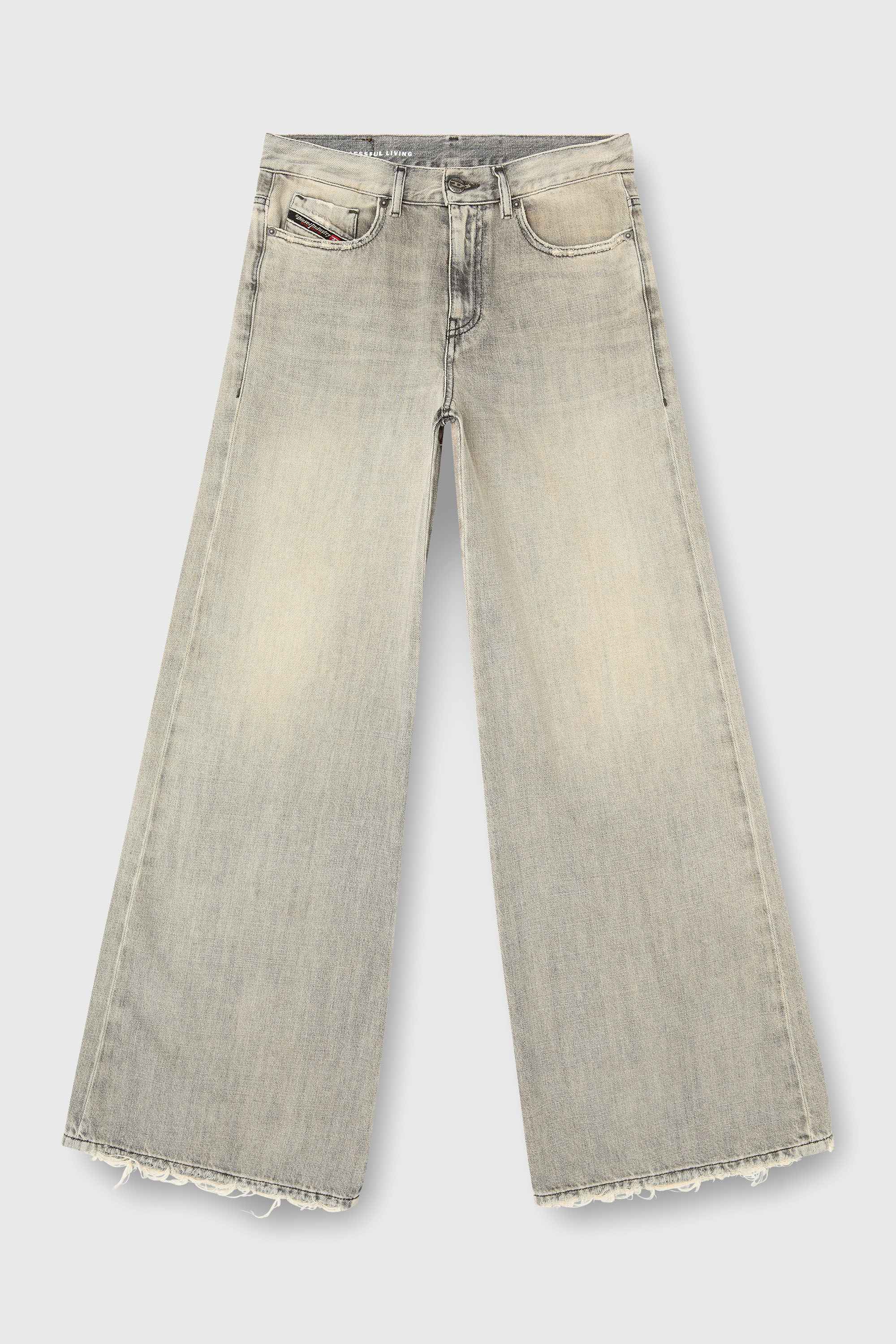 Diesel - Flare Jeans 1978 D-Akemi 068RU Donna, Grigio - Image 2