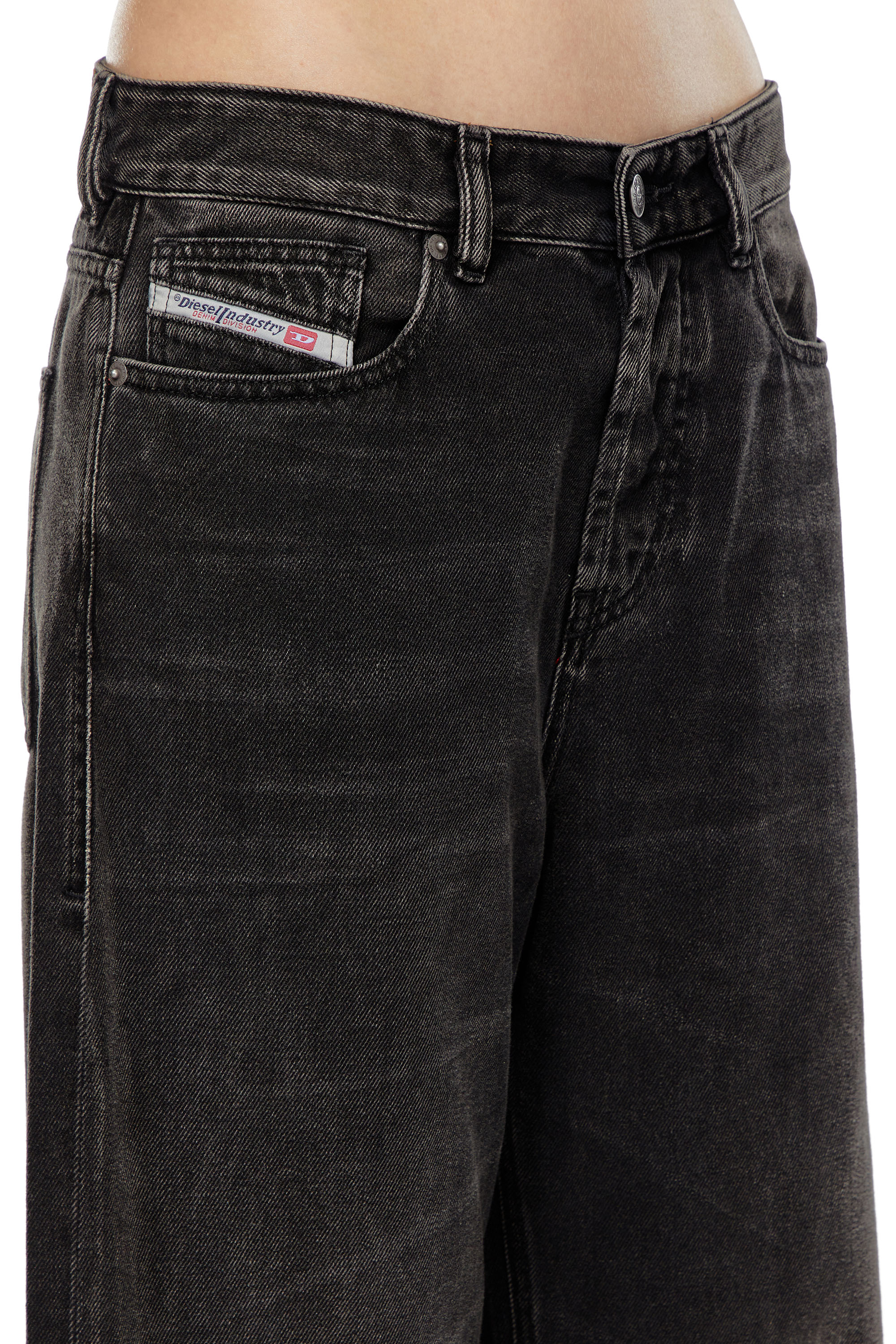 Diesel - Relaxed Jeans 1996 D-Sire 09J96 Unisex, Nero/Grigio scuro - Image 4