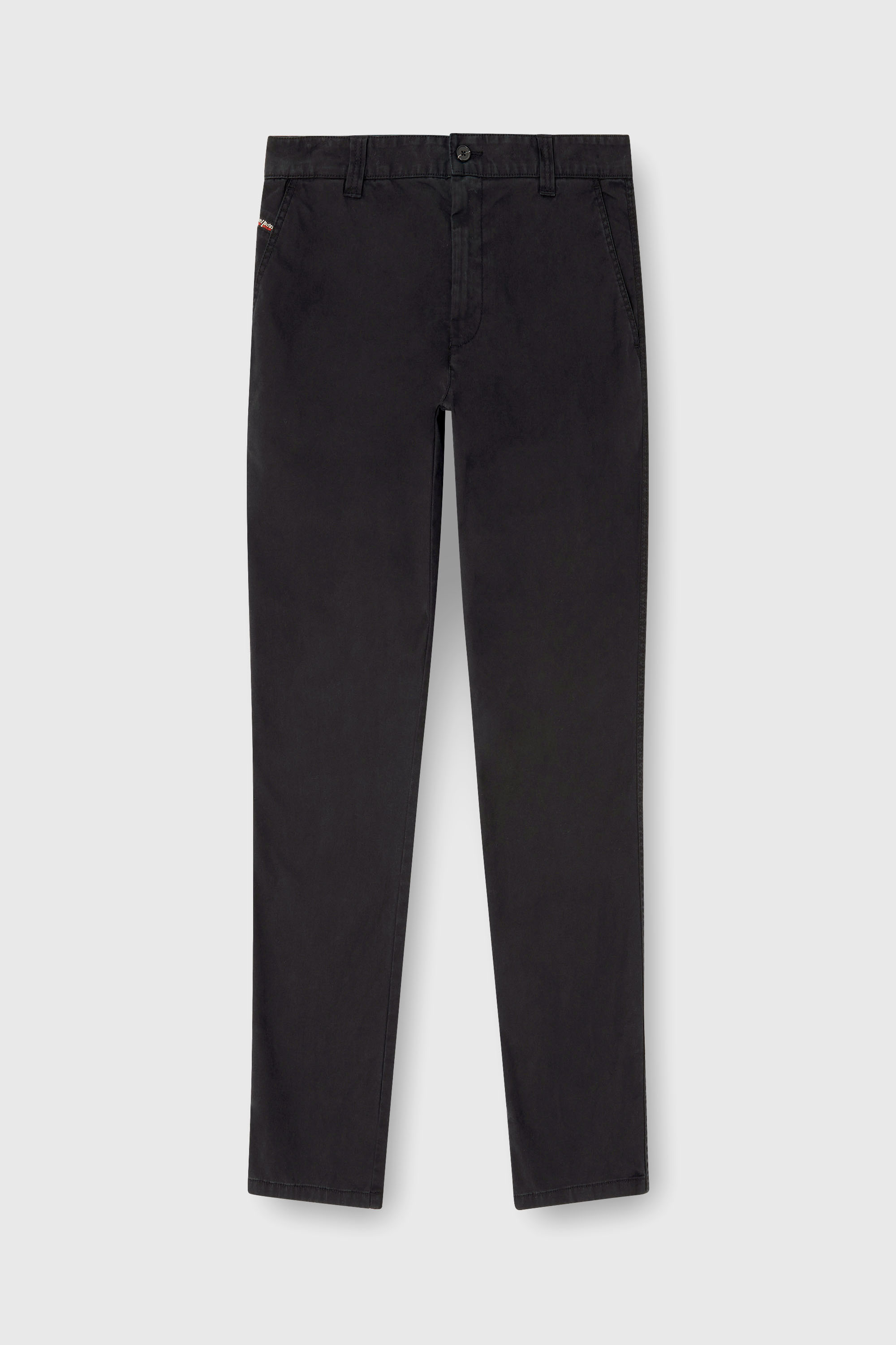 Diesel - P-DEFINE-EPCH, Pantaloni in cotone con passante utility Uomo in Nero - 2