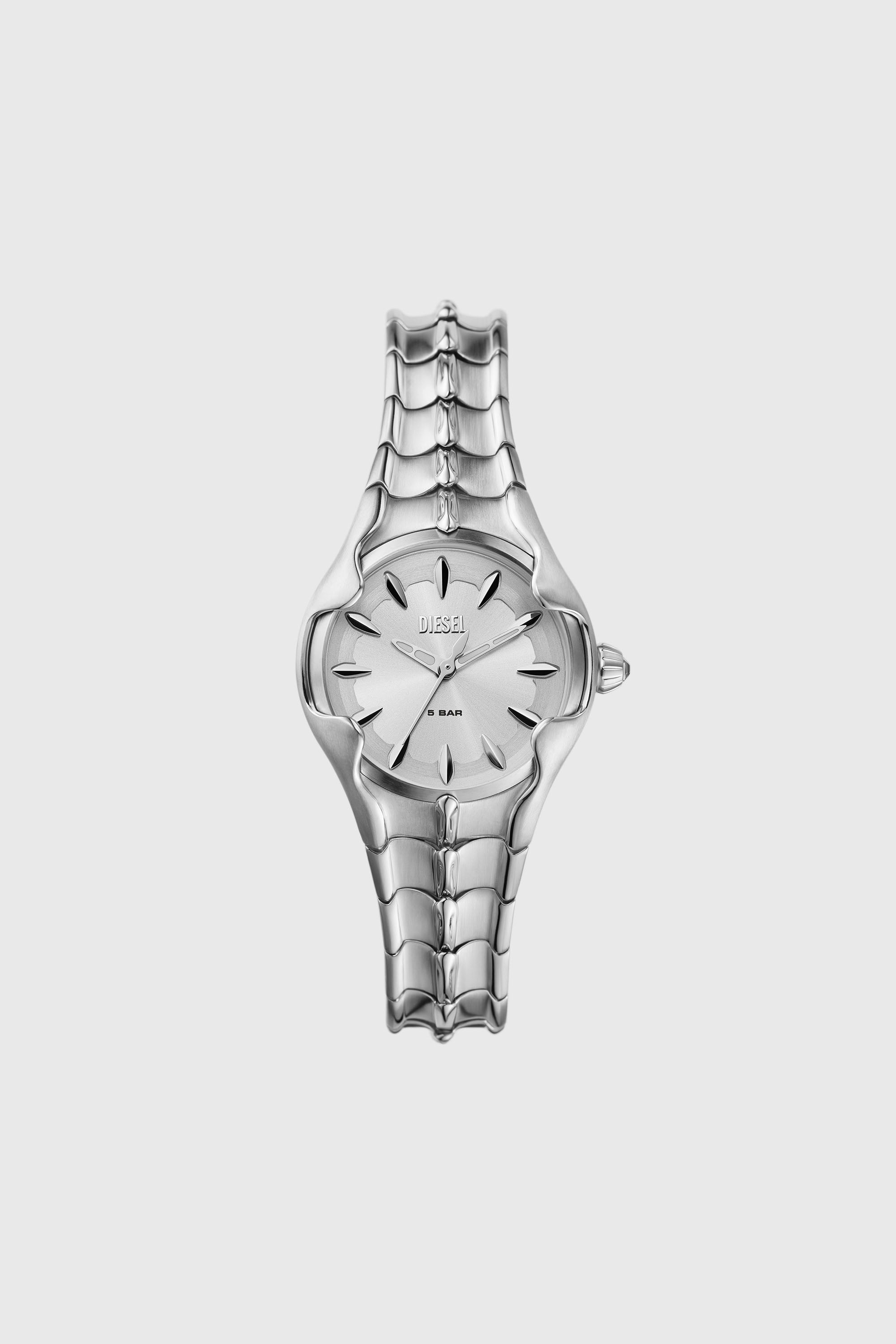 Diesel - DZ5605, Orologio Vert in acciaio inossidabile con tre lancette Donna in Argento - 1