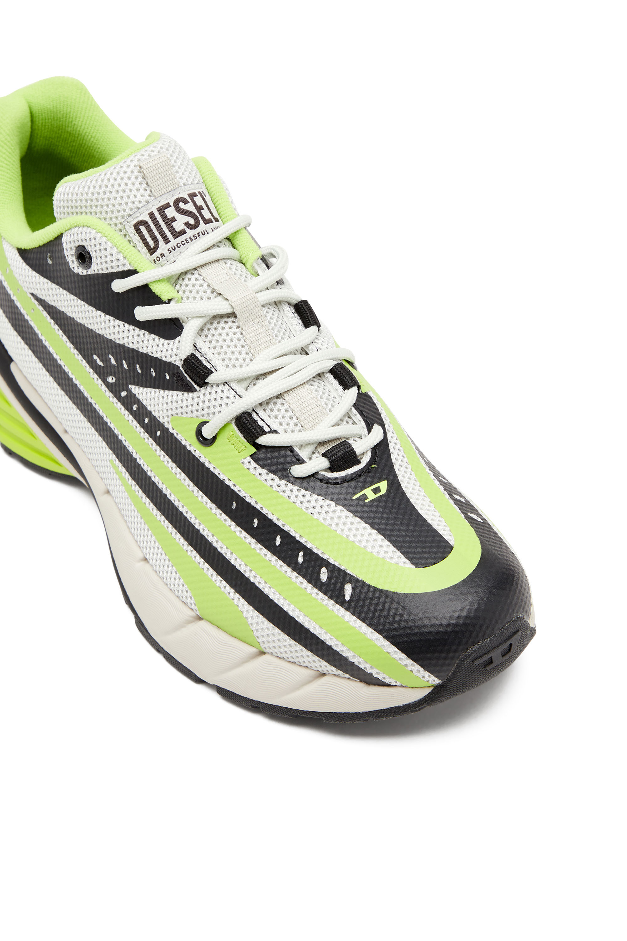 Diesel - D-AIRSPEED LOW, Uomo D-Airspeed Low-Sneaker a righe in mesh coated in Multicolor - Image 7