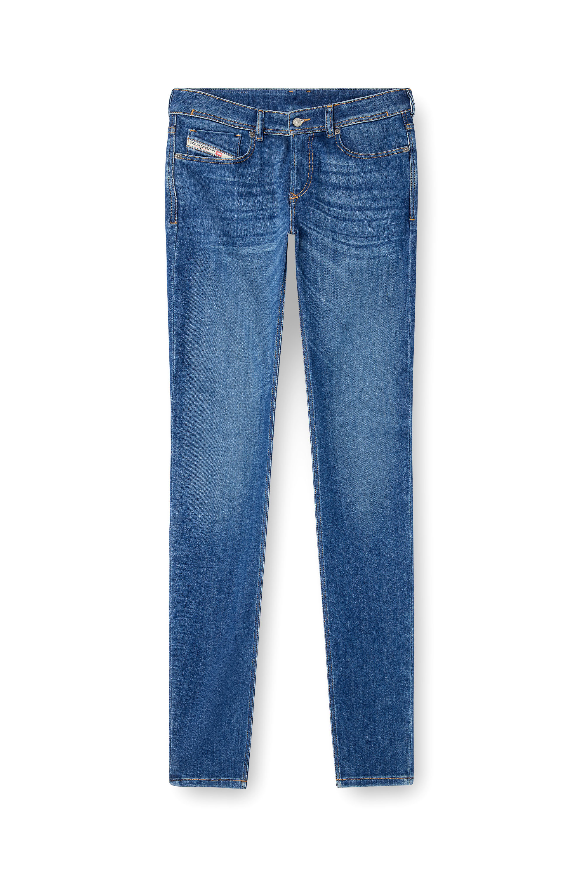 Diesel - Skinny Jeans 1979 Sleenker 09M73 Uomo, Blu medio - Image 2