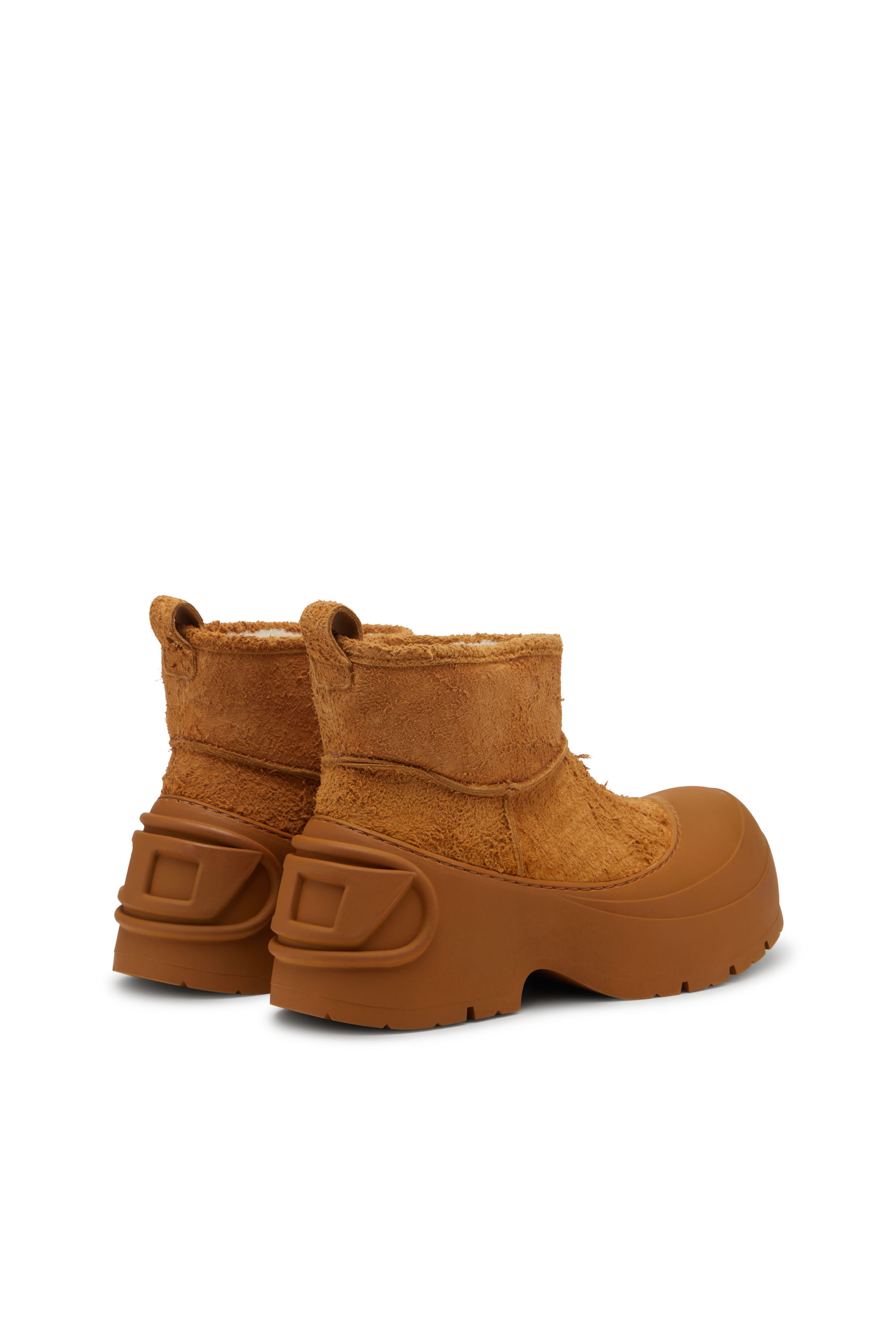 Diesel - D-DONALD MONTONE, Stivaletto chunky con suola carrarmato Uomo in Marrone - 3