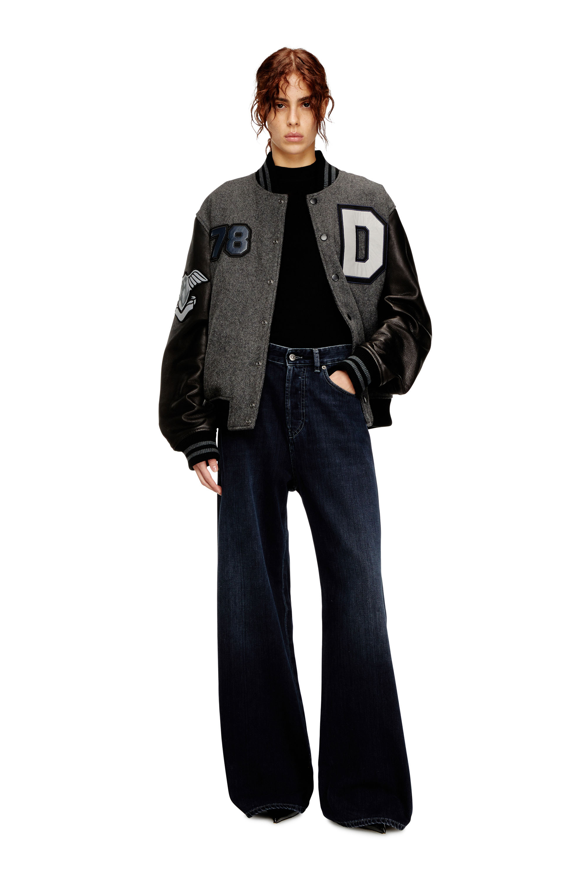 Diesel - Relaxed Jeans 1996 D-Sire 09Q19 Donna, Blu Scuro - Image 2