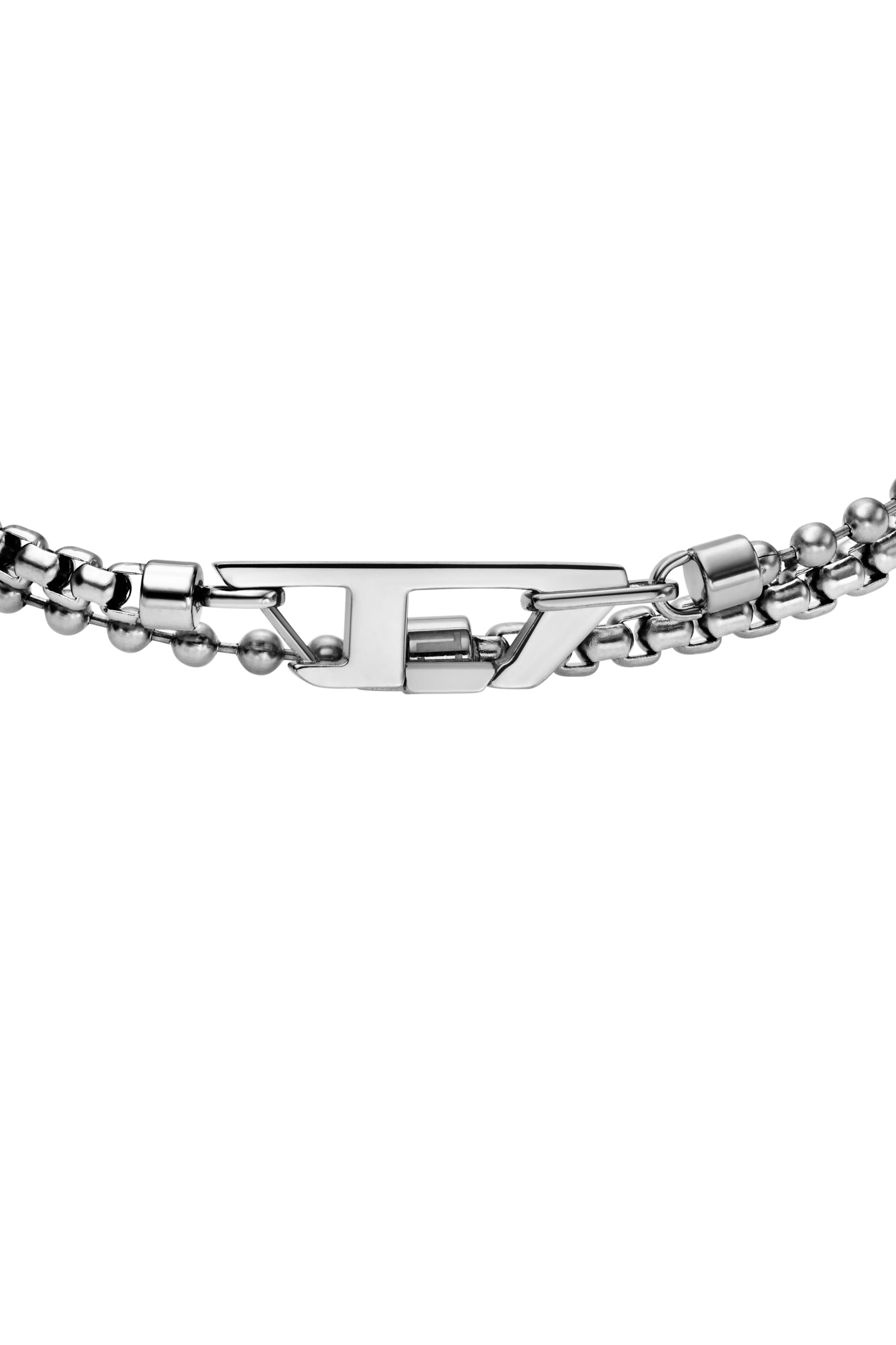 Diesel - DX1473, Bracciale a catena in acciaio inossidabile Unisex in Argento - 2
