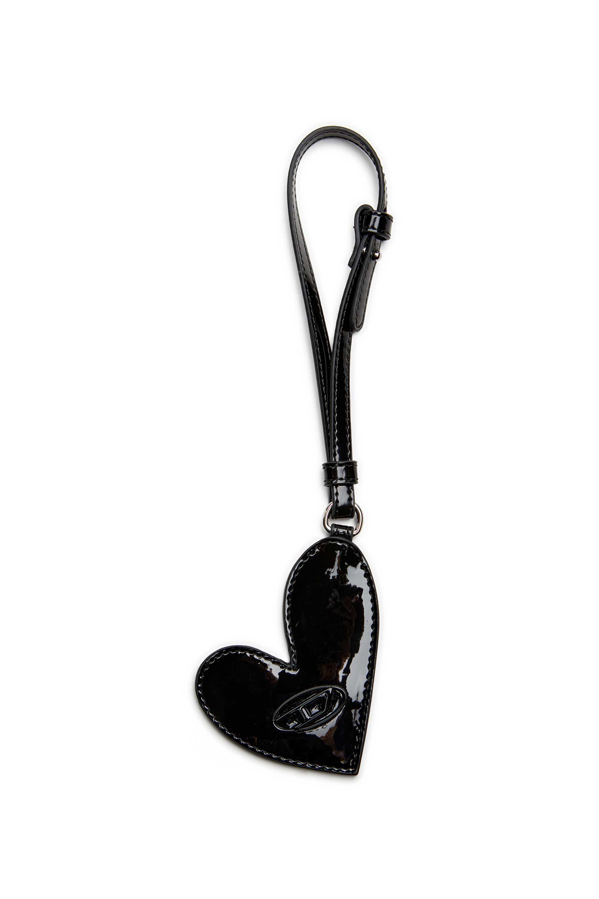 Diesel - PLAY MIRROR, Charm con specchio effetto lucido Donna in Nero - 1