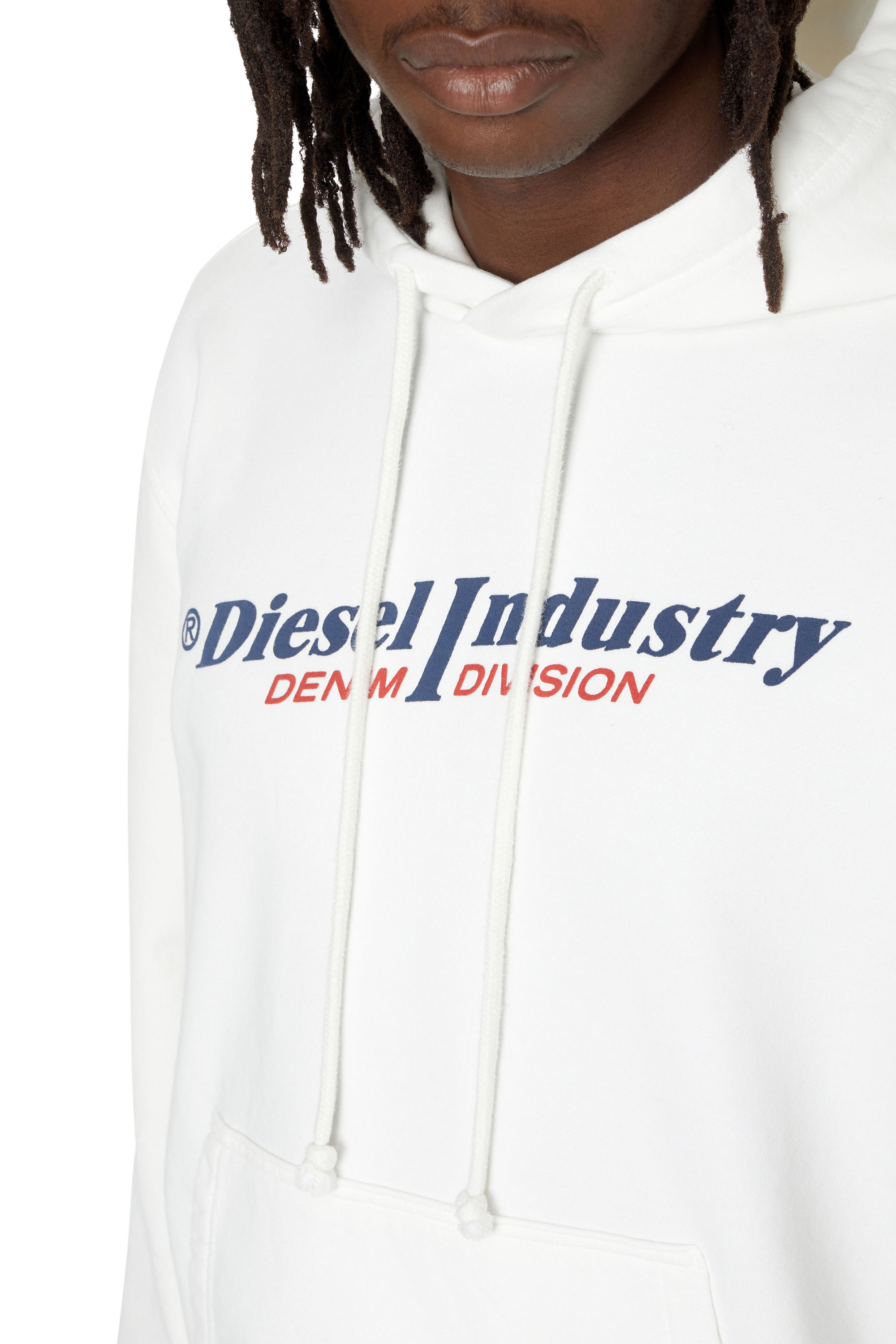 Diesel - S-GINN-HOOD-IND, Bianco - Image 5