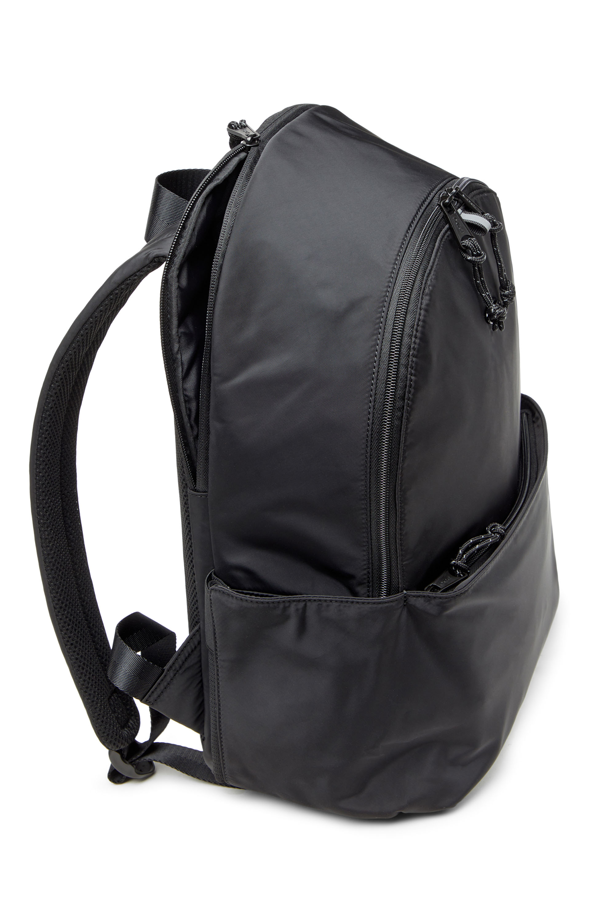 Diesel - D-PACK BACKPACK X, D-Pack-Zaino in tessuto effetto raso Uomo in Nero - 5