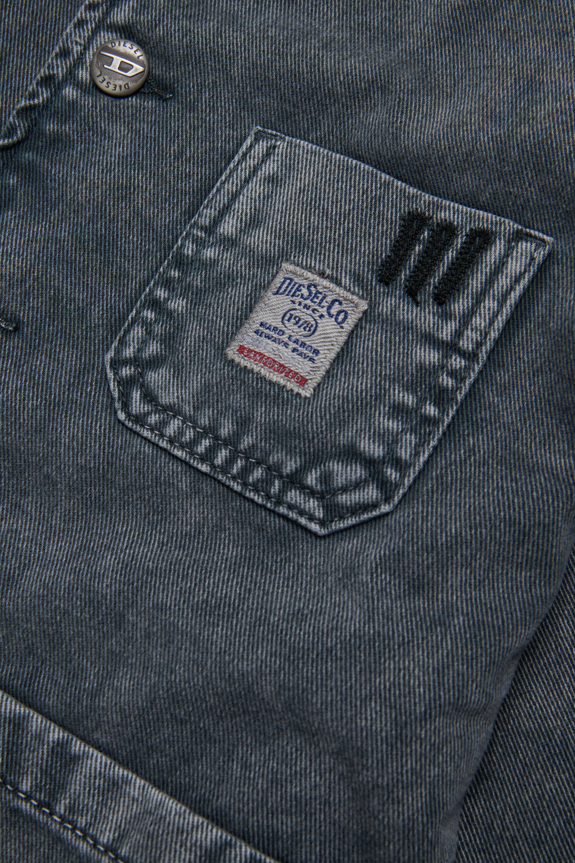 Diesel - JSTACK, Giacca stile workwear Uomo in Grigio - 4