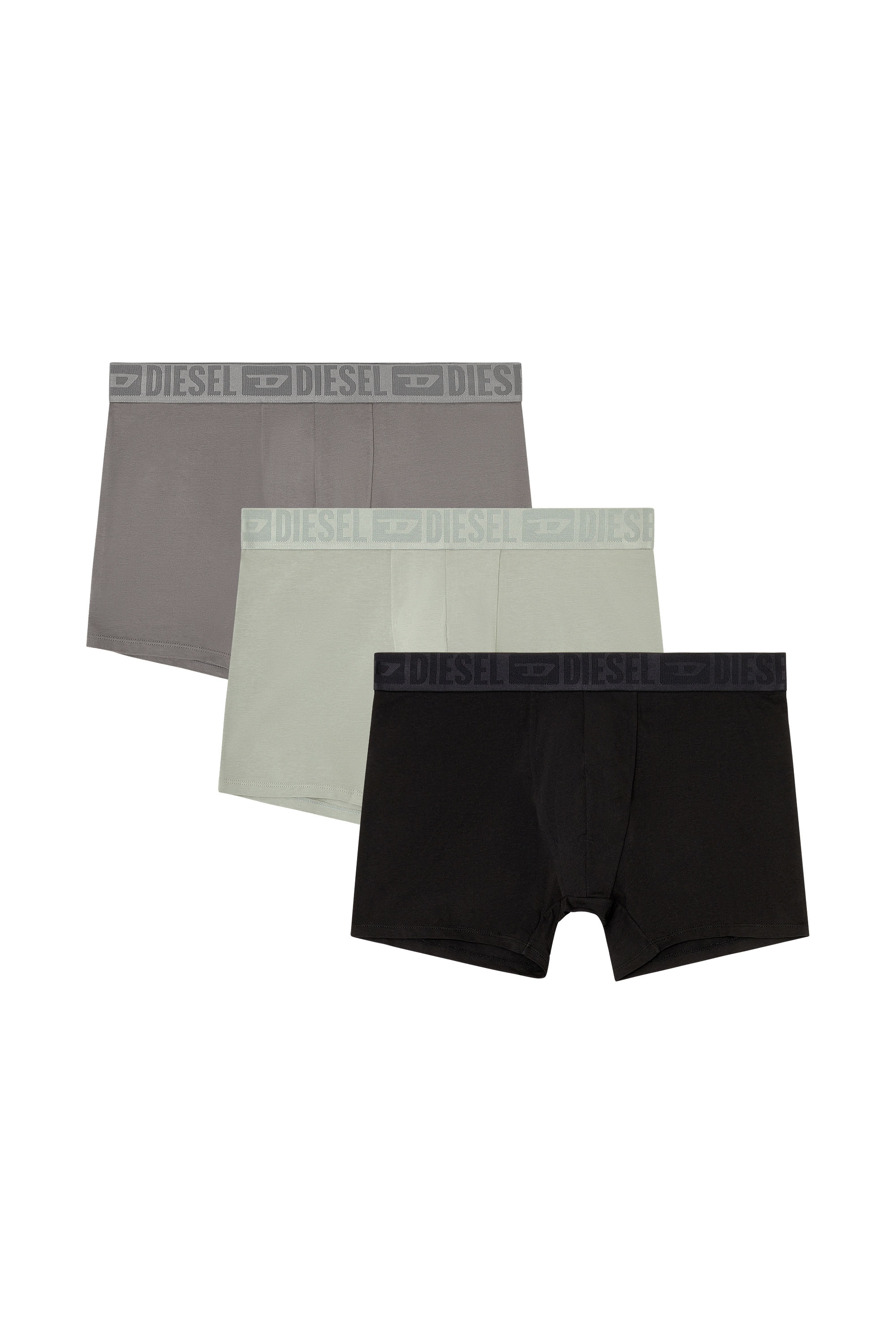 Diesel - SEBASTIAN-D-CORE-3PACK, Set da tre boxer lungo in cotone stretch Uomo in Multicolor - 2
