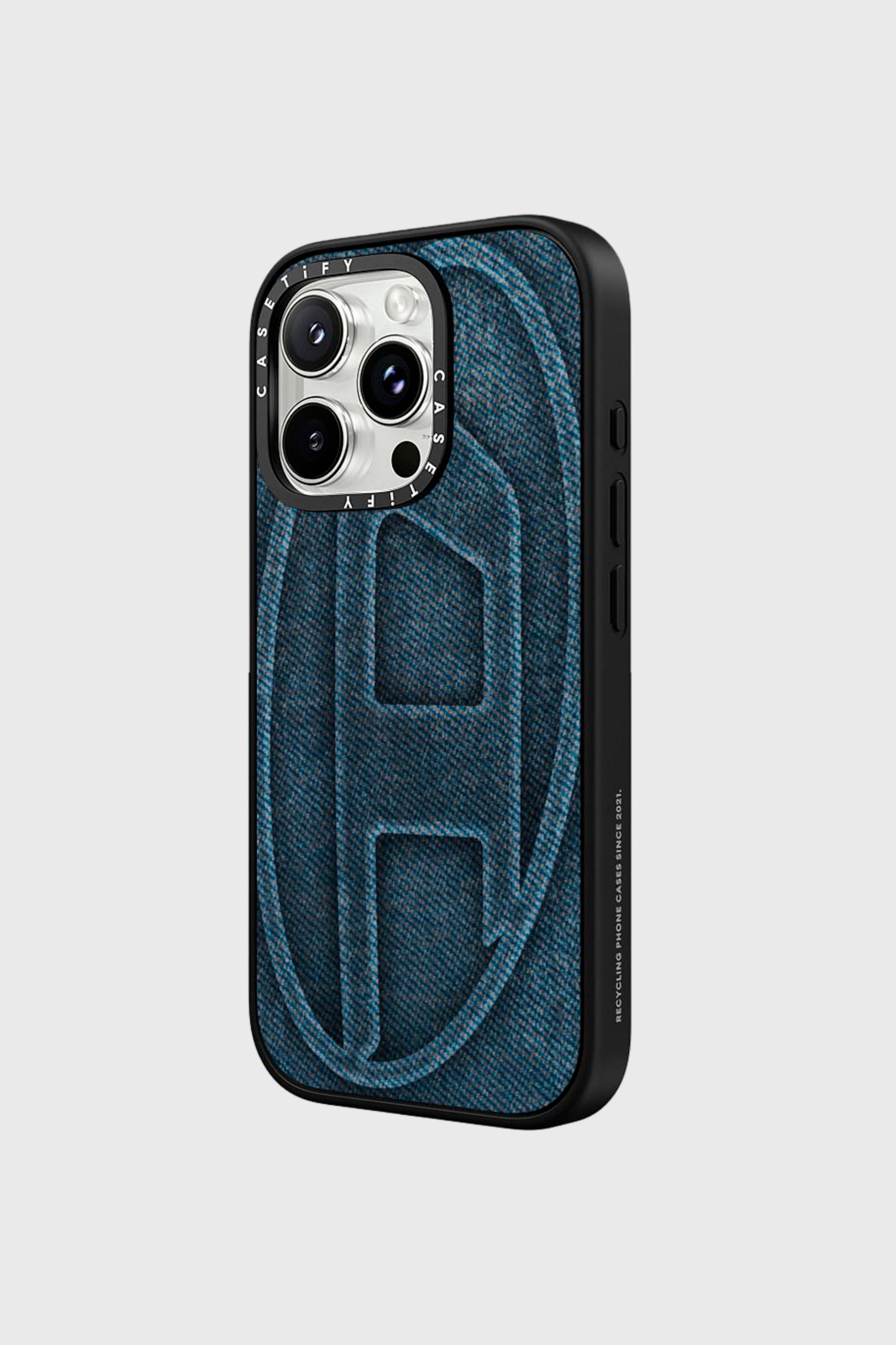 Diesel - 60582 MOULDED CASE, Custodia Oval D impact per iPhone 16 Pro Max Unisex in Blu - 2