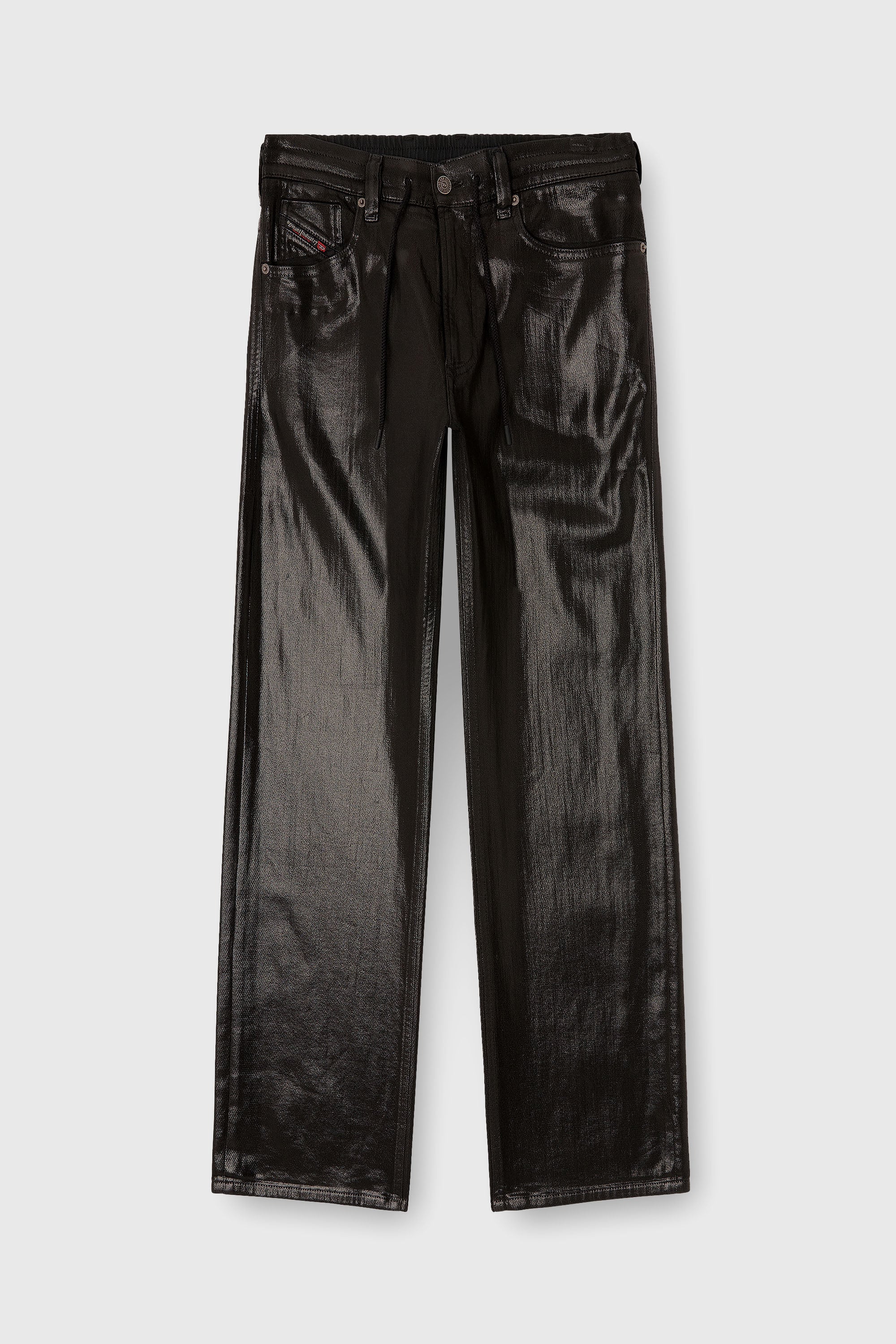 Diesel - Relaxed 2080 D-Reel Joggjeans&reg; 068VD Uomo, Nero/Grigio scuro - Image 2