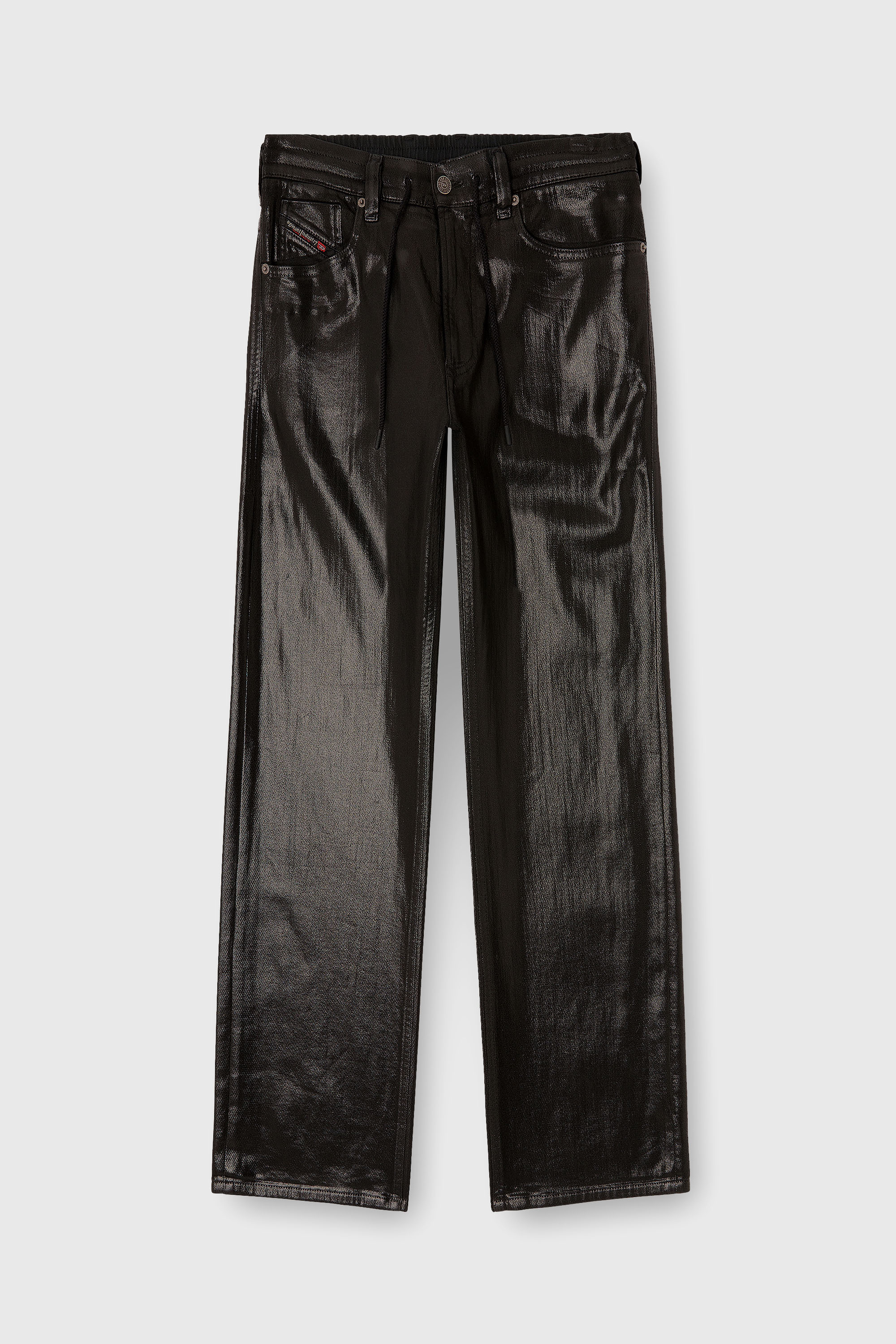 Diesel - Relaxed 2080 D-Reel Joggjeans&reg; 068VD Uomo, Nero/Grigio scuro - Image 4