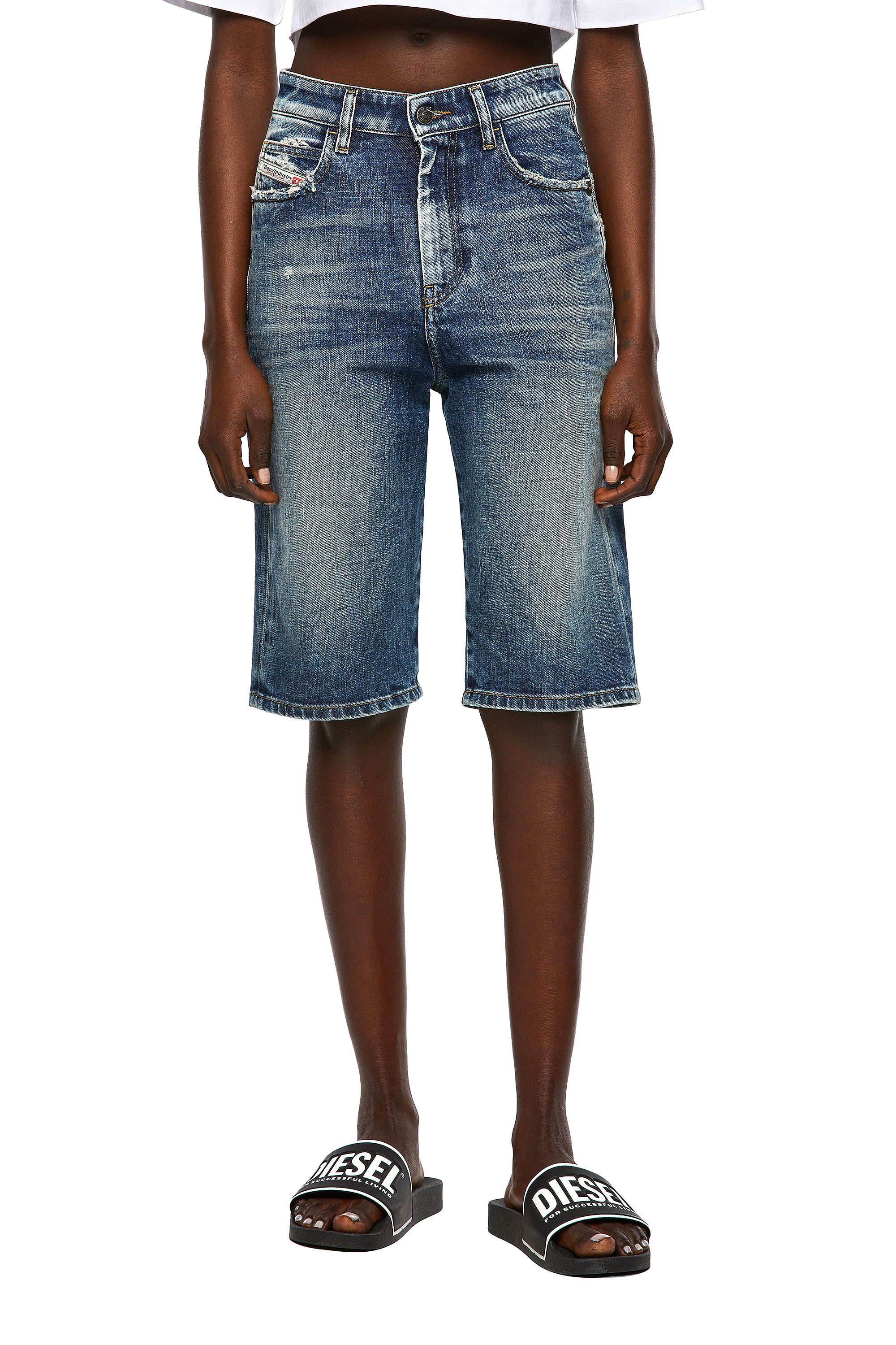 DE-LILY-SP, Blu medio - Shorts