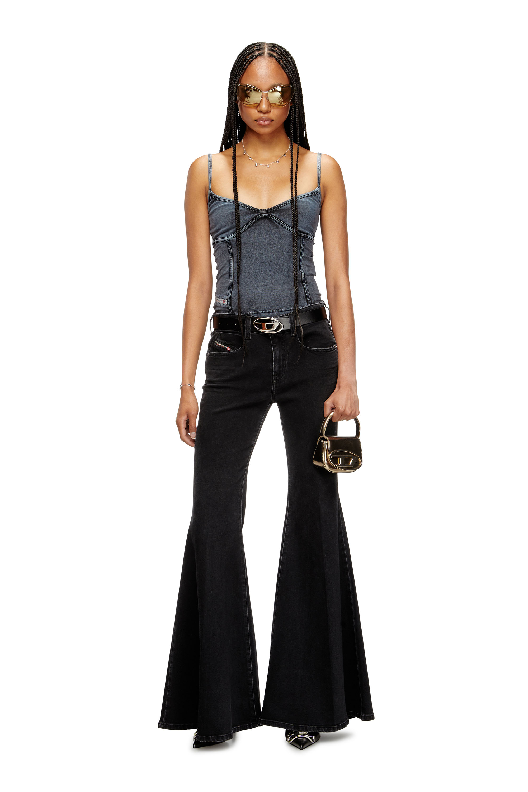 Flare Jeans 1970 D-Bleess 09M69