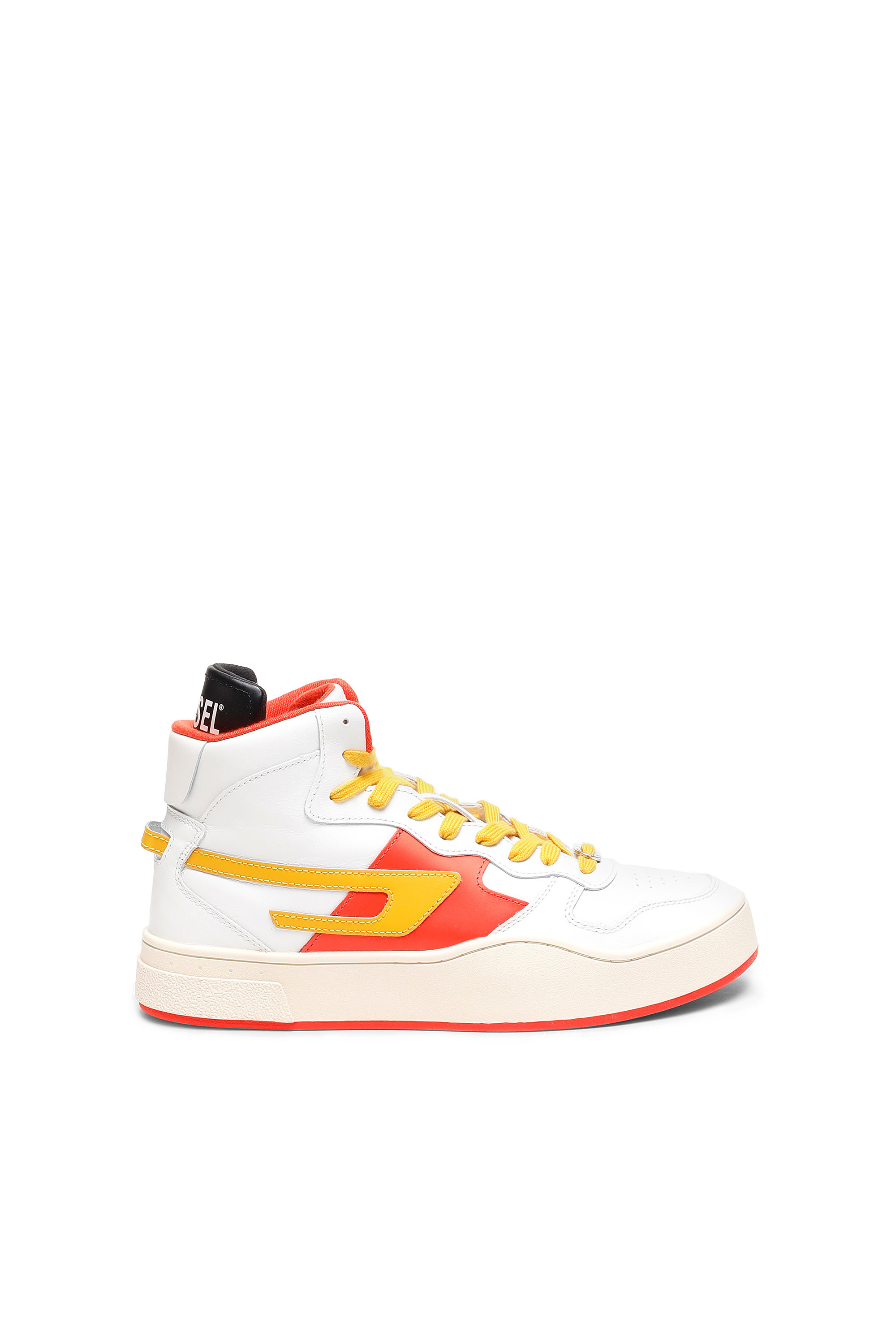 S-UKIYO MID, Bianco/Giallo - Sneakers