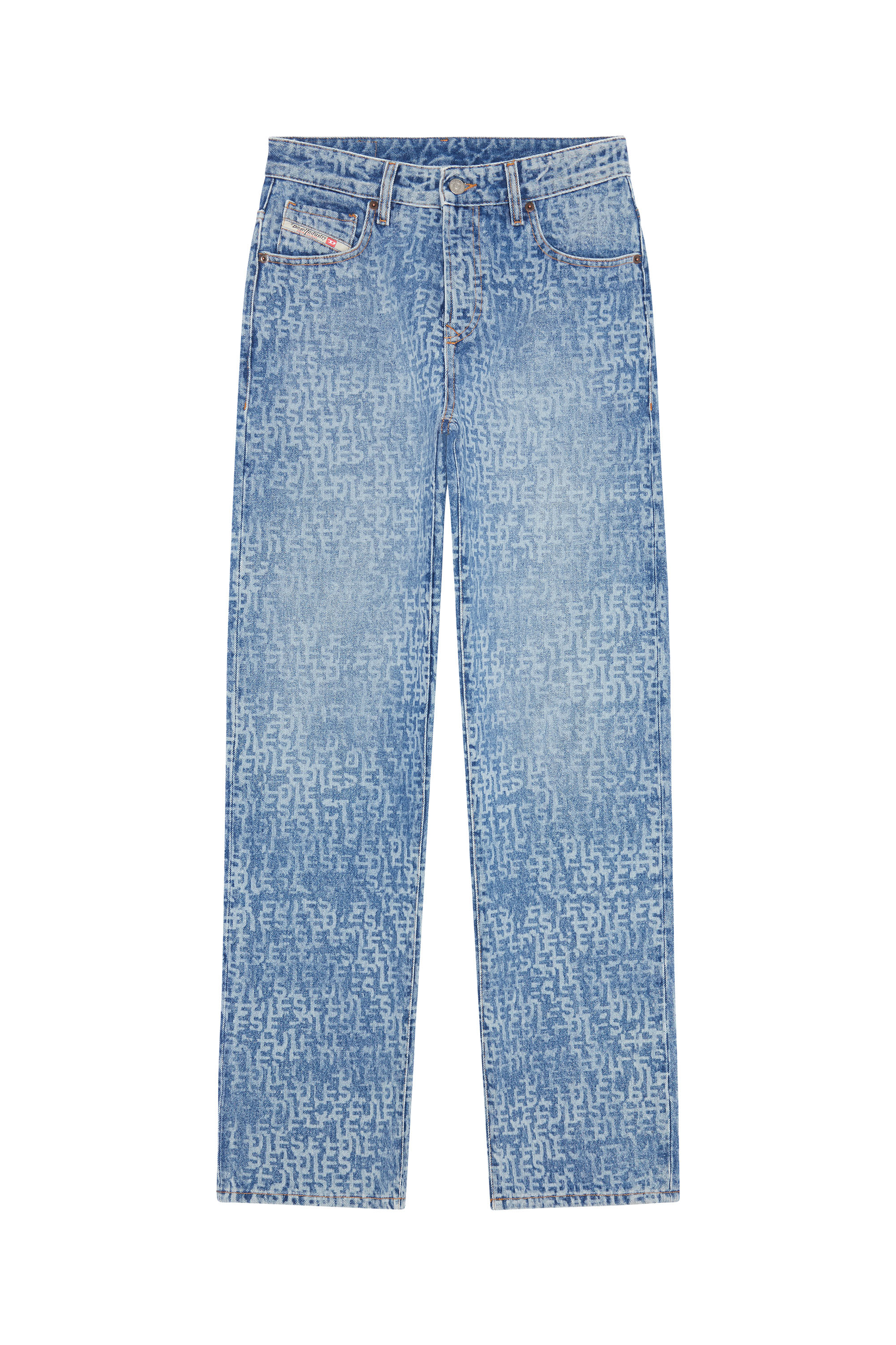 Diesel - 1999 007F5 Straight Jeans, Blu Chiaro - Image 6