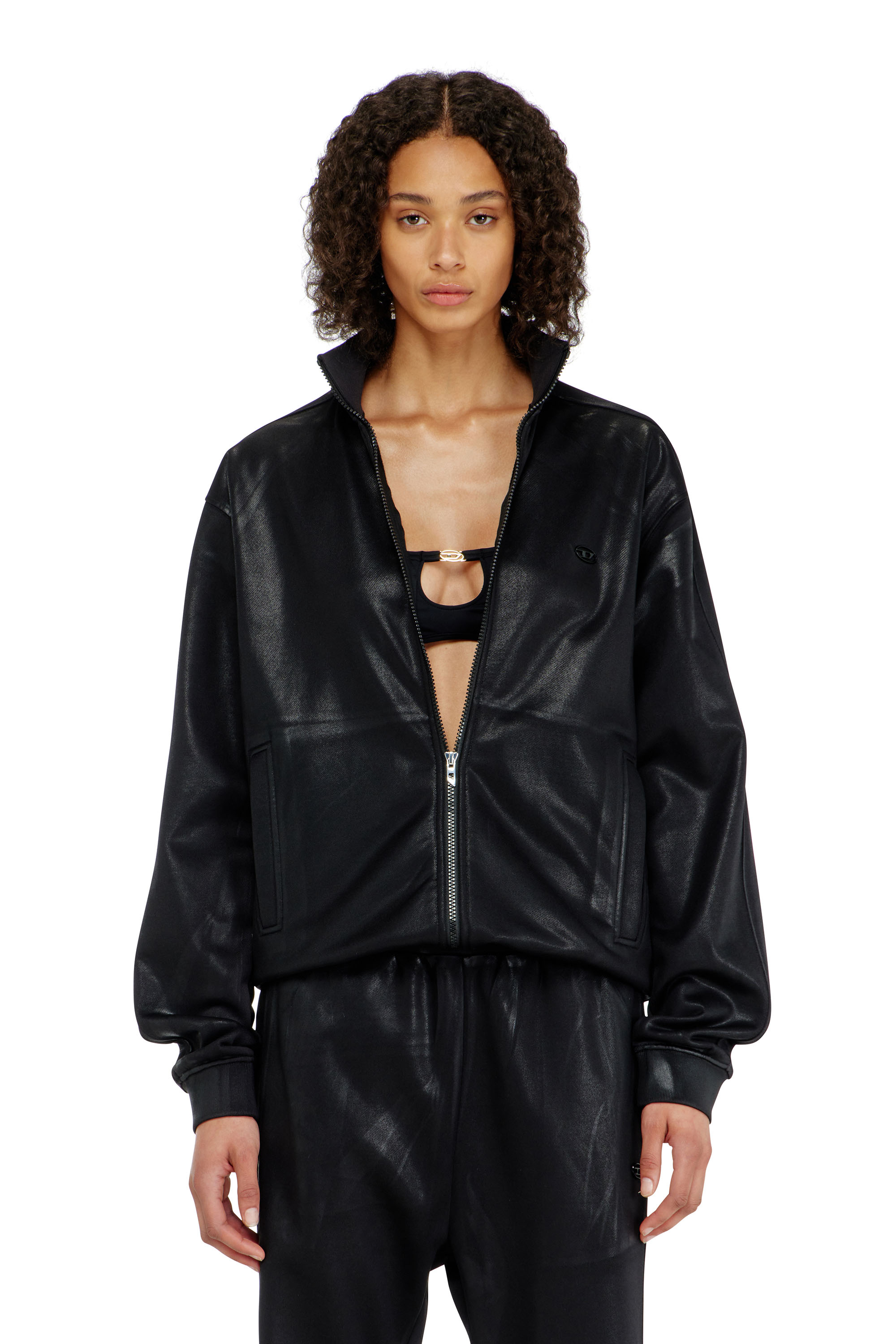 Diesel - ROCHELLE-UTLT, Reggiseno a fascia in con metallo Oval D Donna in ToBeDefined - 4