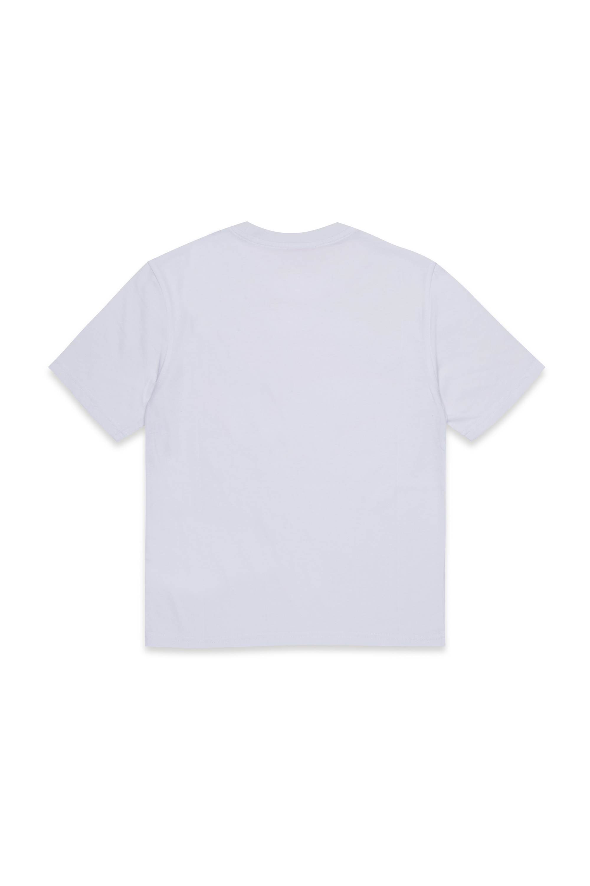 Diesel - TBOXTK3 OVER, T-shirt cotone con stampa grafica Uomo in Bianco - 2