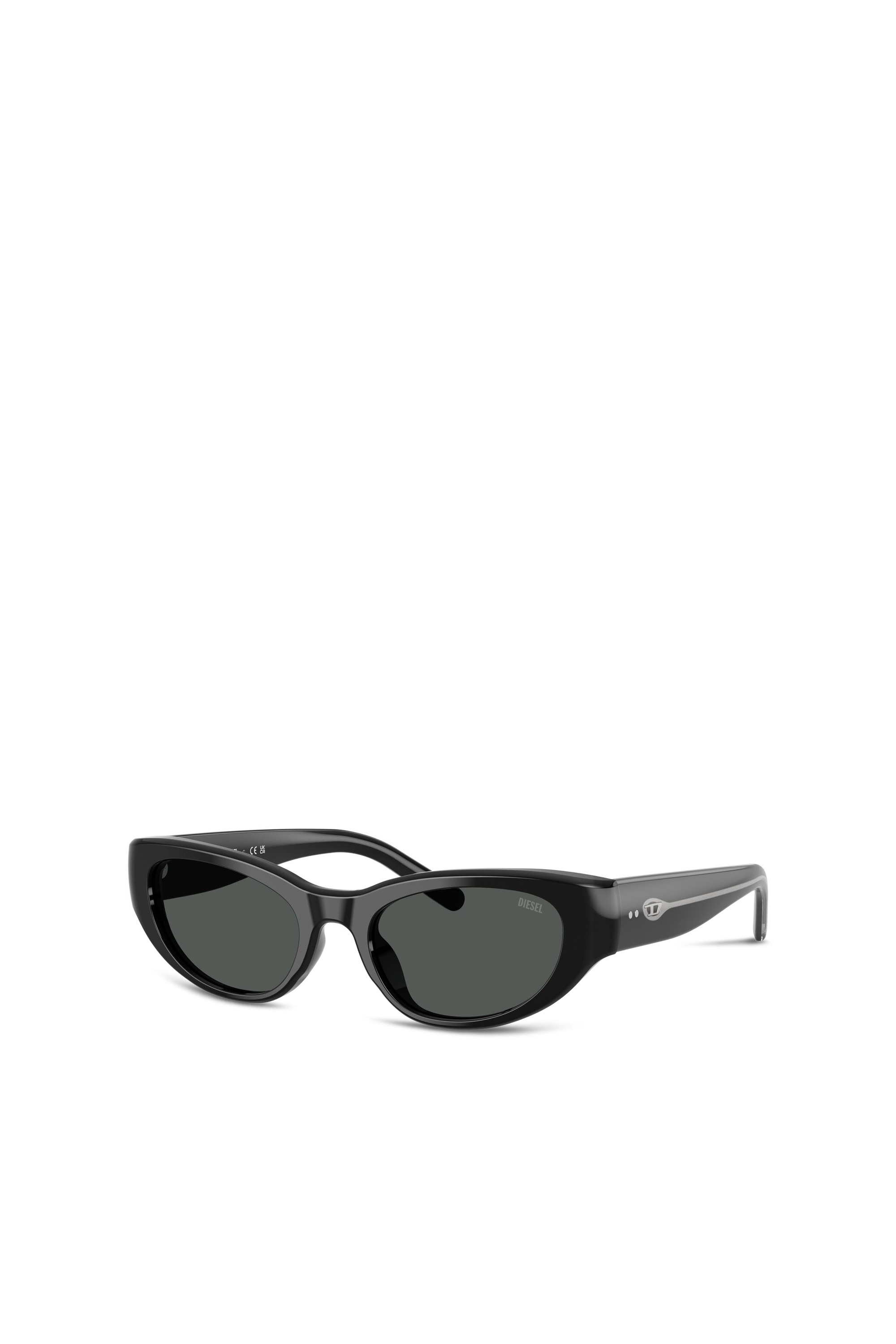 Diesel - 0DL2010U, Unisex's Cat-eye style sunglasses in Black - 1
