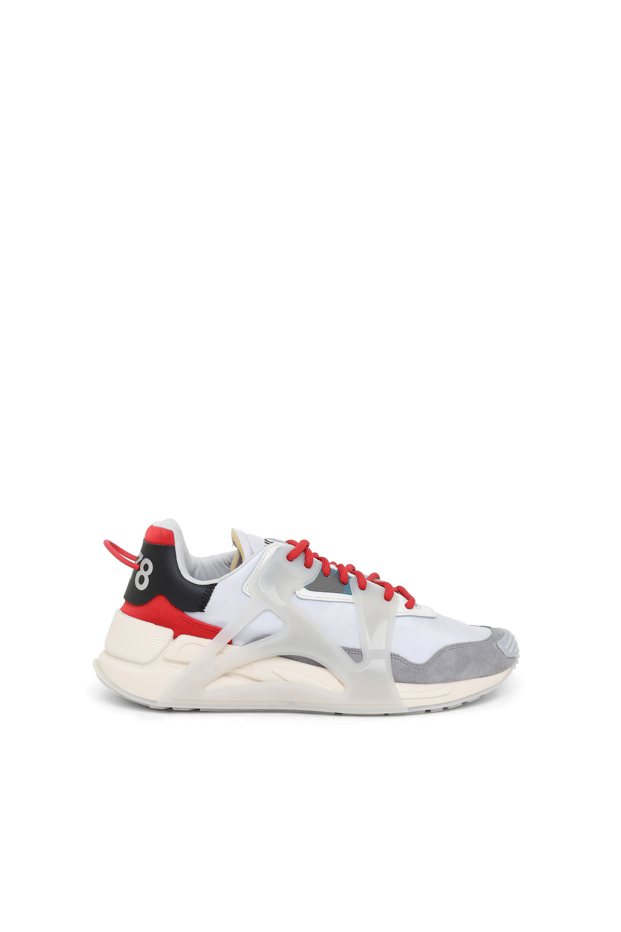 S-SERENDIPITY MASK, Bianco/Rosso - Sneakers