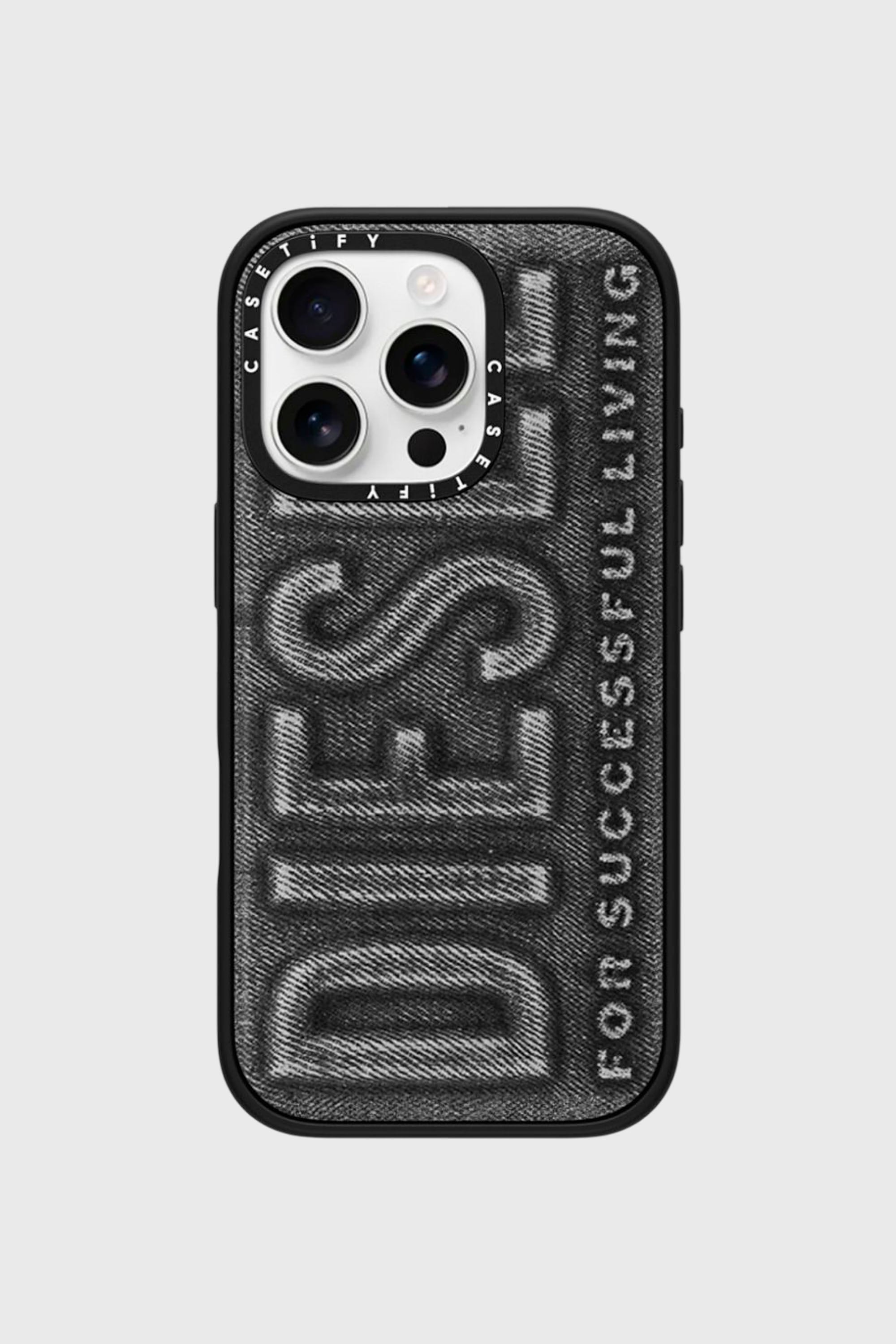 Diesel - 60561 MOULDED CASE, Custodia Biscotto impact per iPhone 16 Pro Unisex in Nero - 1