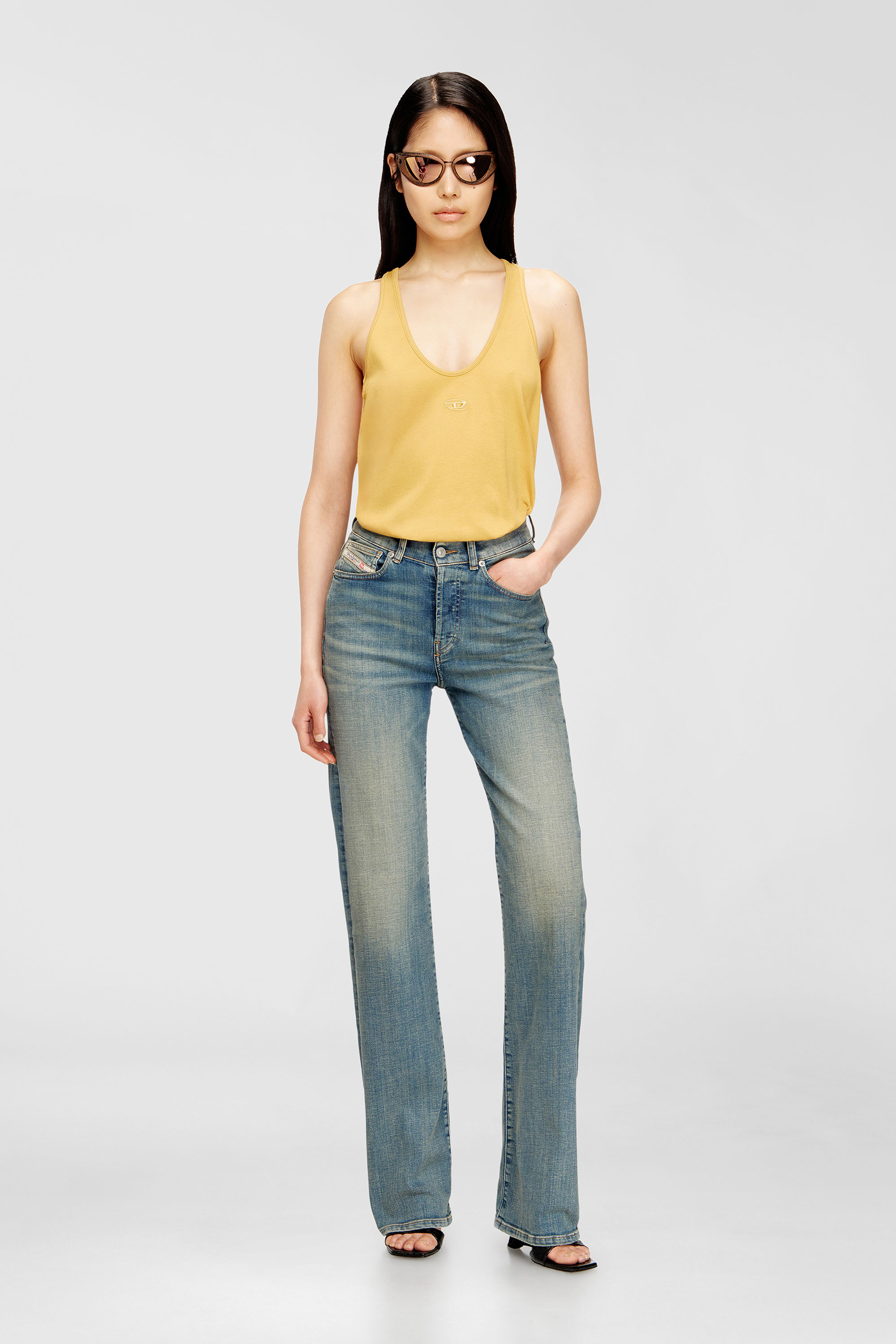 Diesel - Regular Jeans 1971 D-Sent 09N32 Donna, Blu medio - Image 1