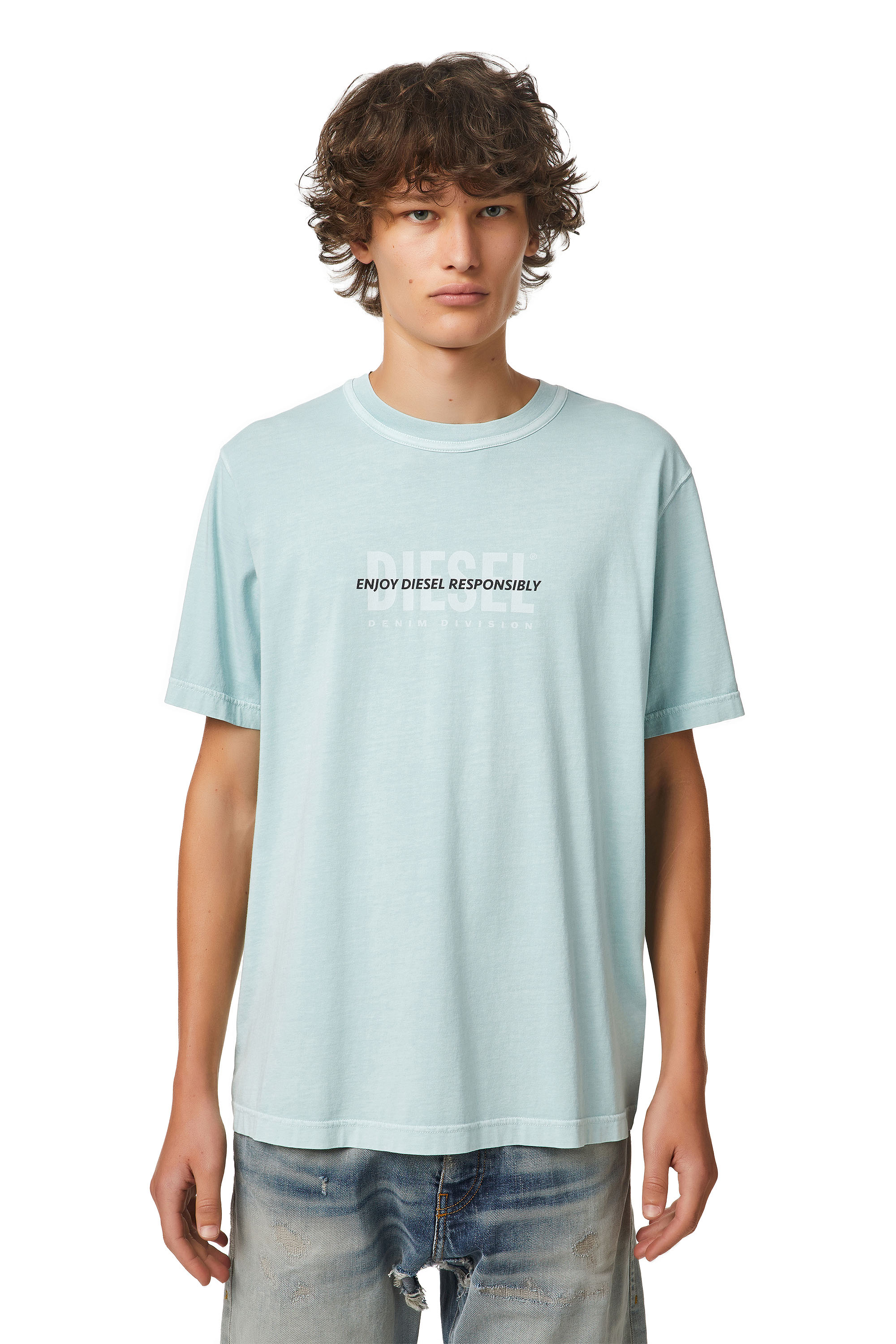 T-JUBINDY-B2, Blu Chiaro - T-Shirts