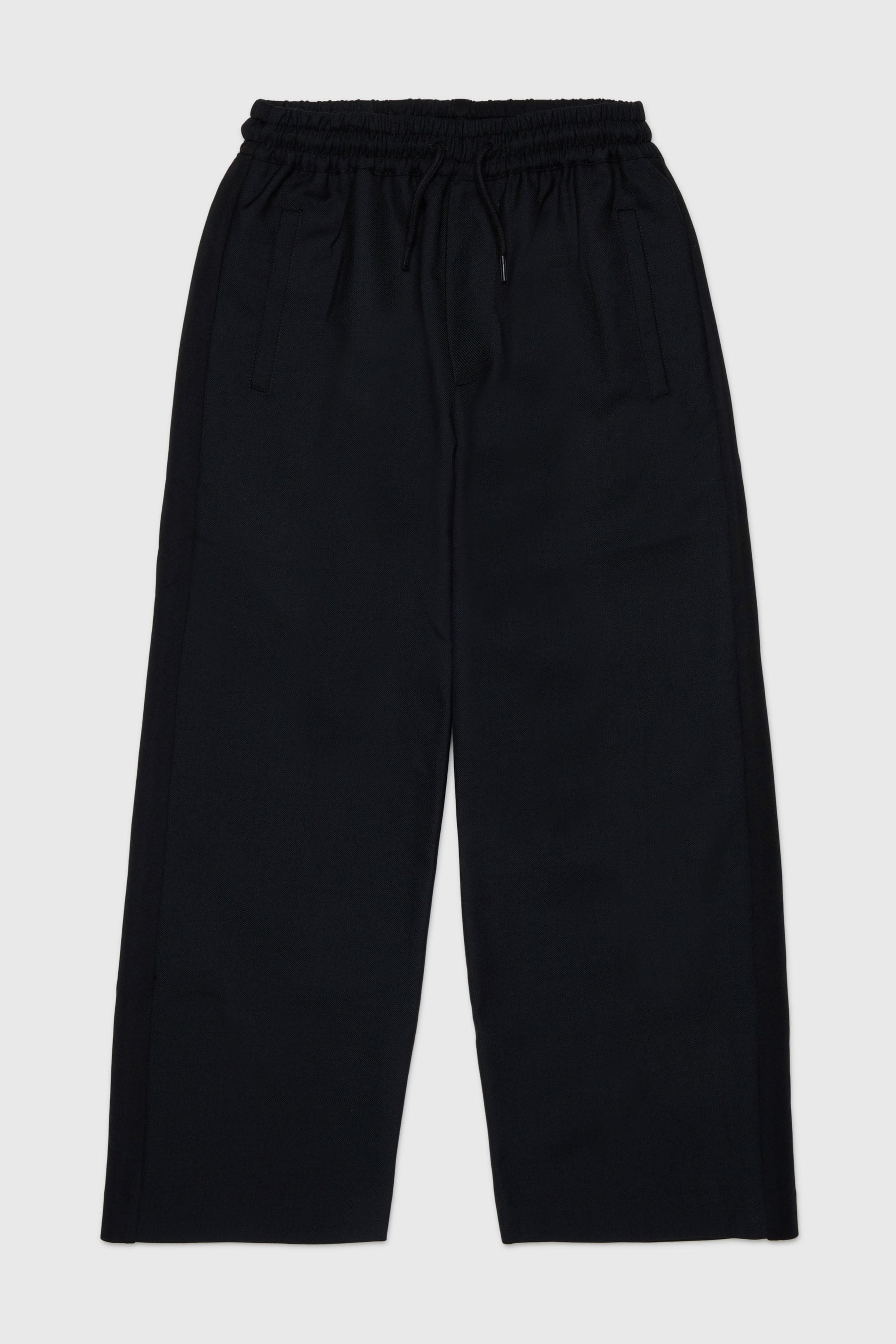 Diesel - PREBON, Pantaloni da tuta in misto lana Uomo in Nero - 1