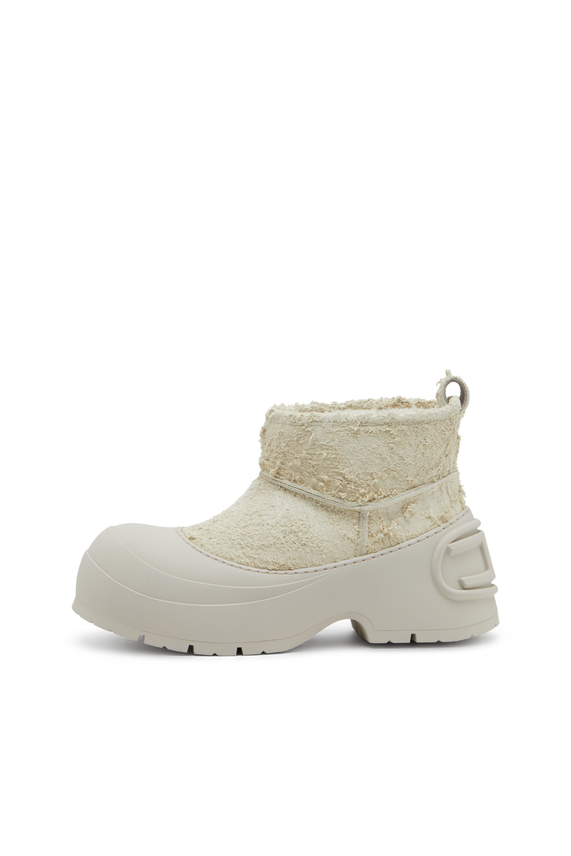 Diesel - D-DONALD MONTONE, Stivaletto chunky con suola carrarmato Uomo in Bianco - 7