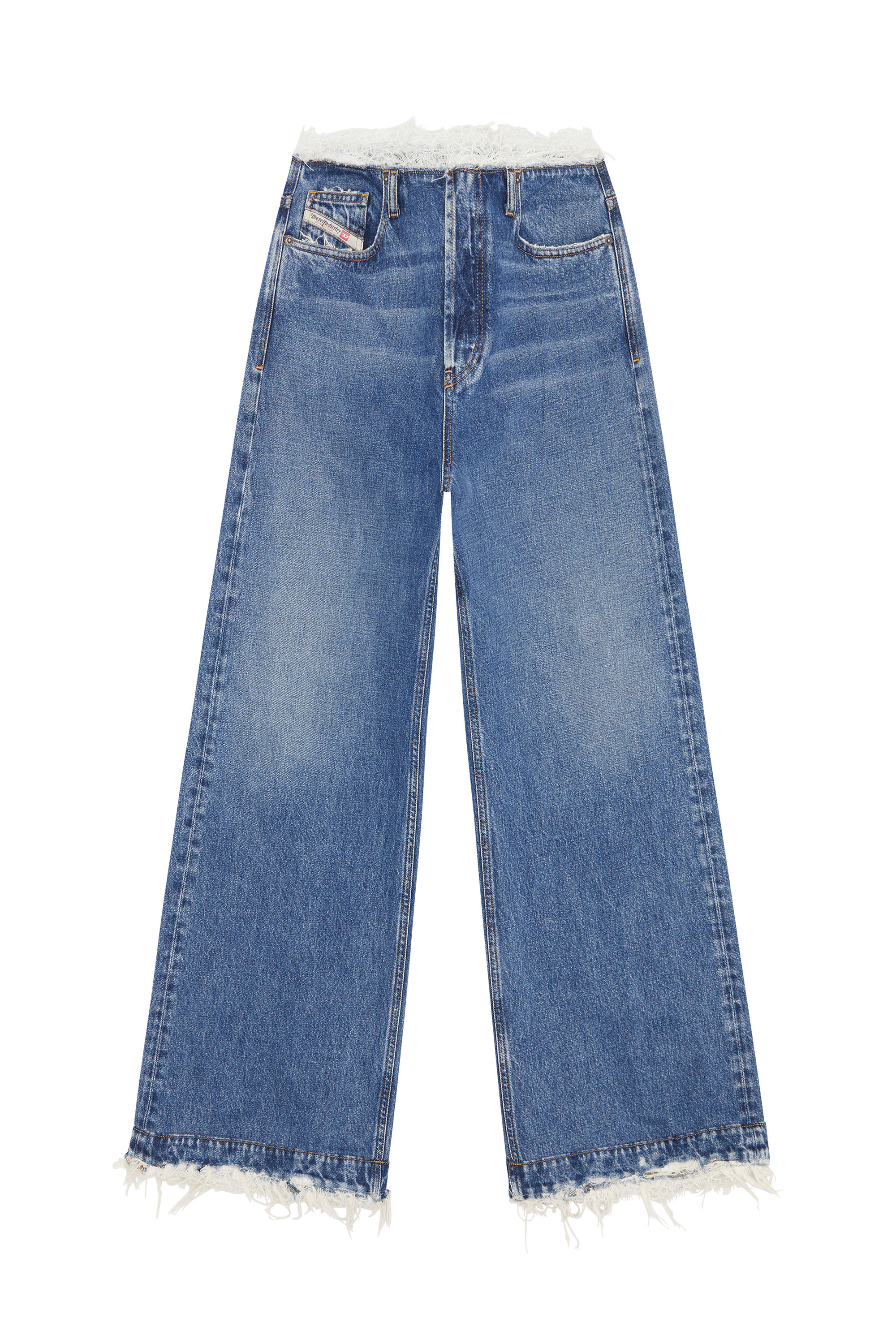 Jeans cotoneDSquared² in Denim di colore Blu Donna Abbigliamento da Jeans da Jeans dritti 