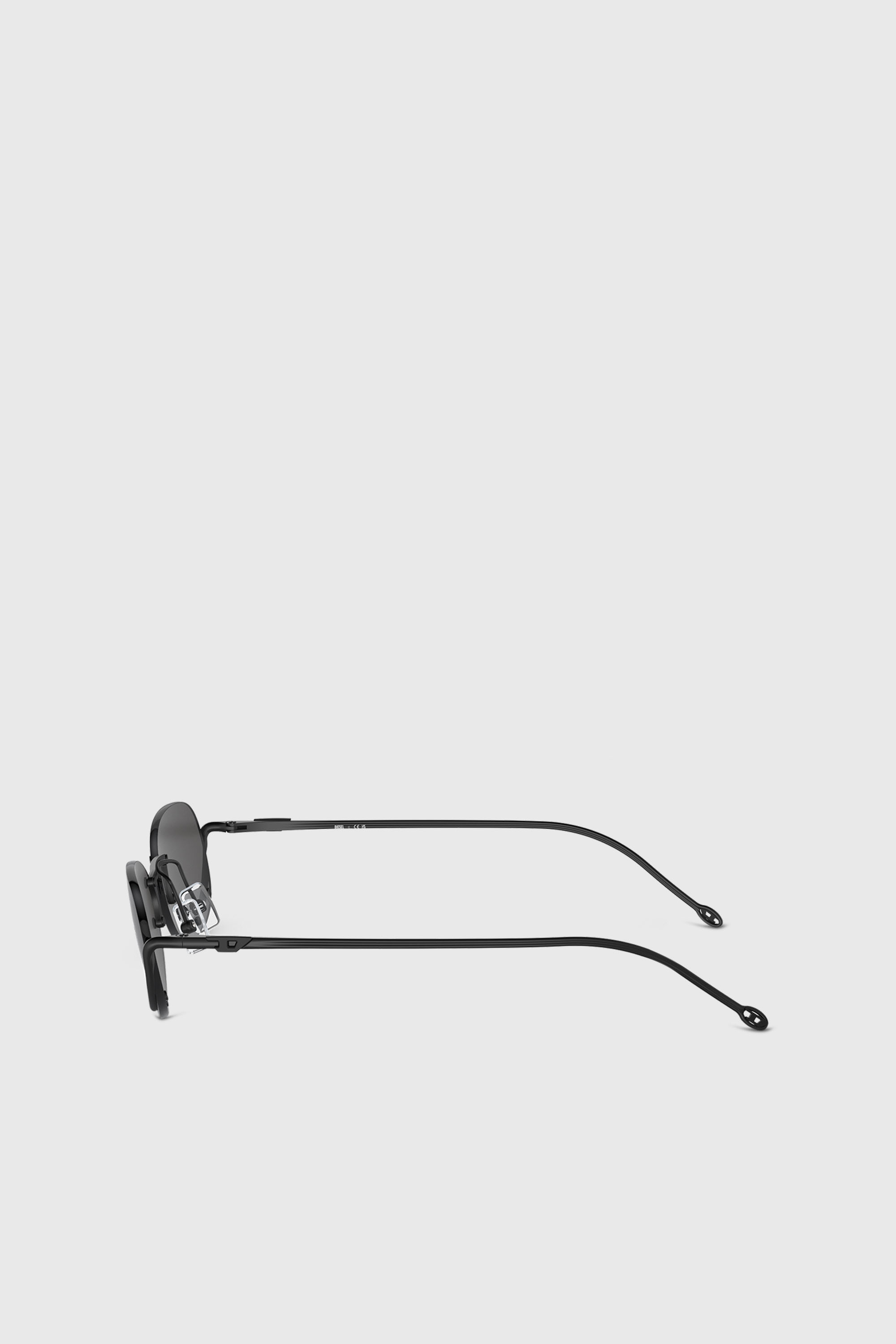 Diesel - 0DL1004, Occhiali da sole ovali Unisex in Nero - 2