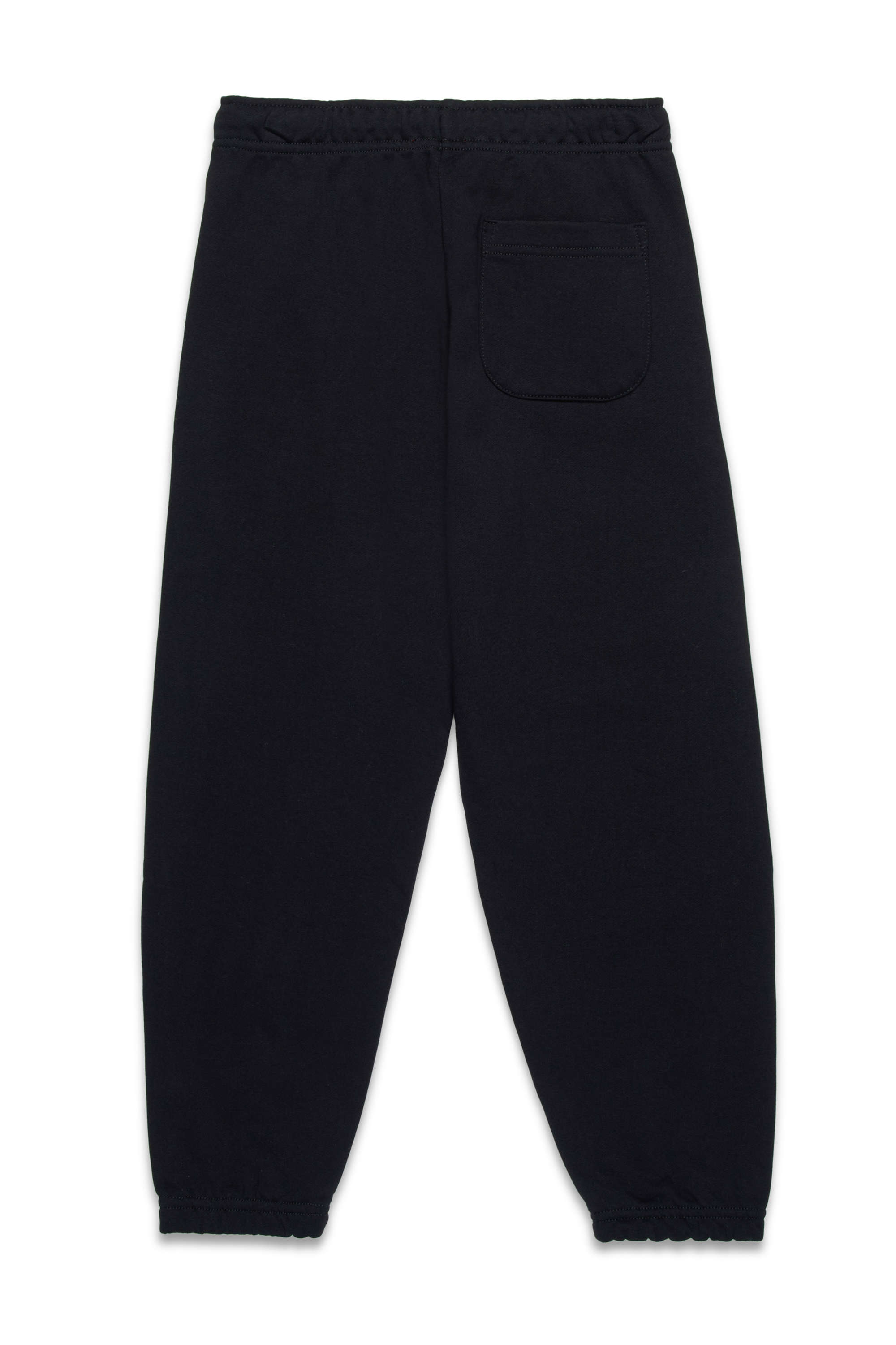 Diesel - PMACIS, Pantaloni tuta con logo Oval D effetto metallo Uomo in Nero - 2