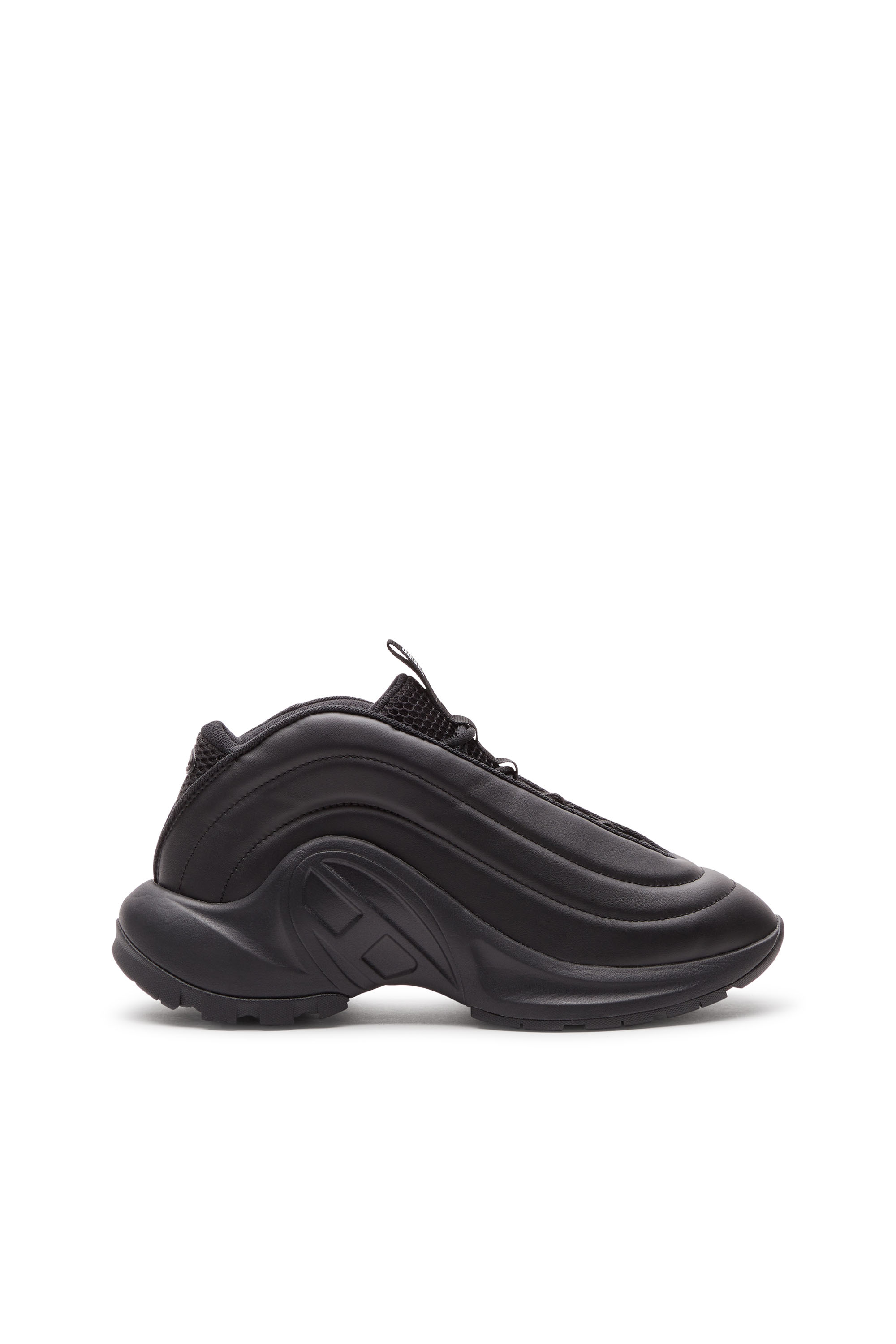 S-D-RUNNER X, Nero Diesel - S-D-RUNNER X, S-D-Runner X-Sneaker slip-on con fondo Oval D opaco Unisex in Nero - 1