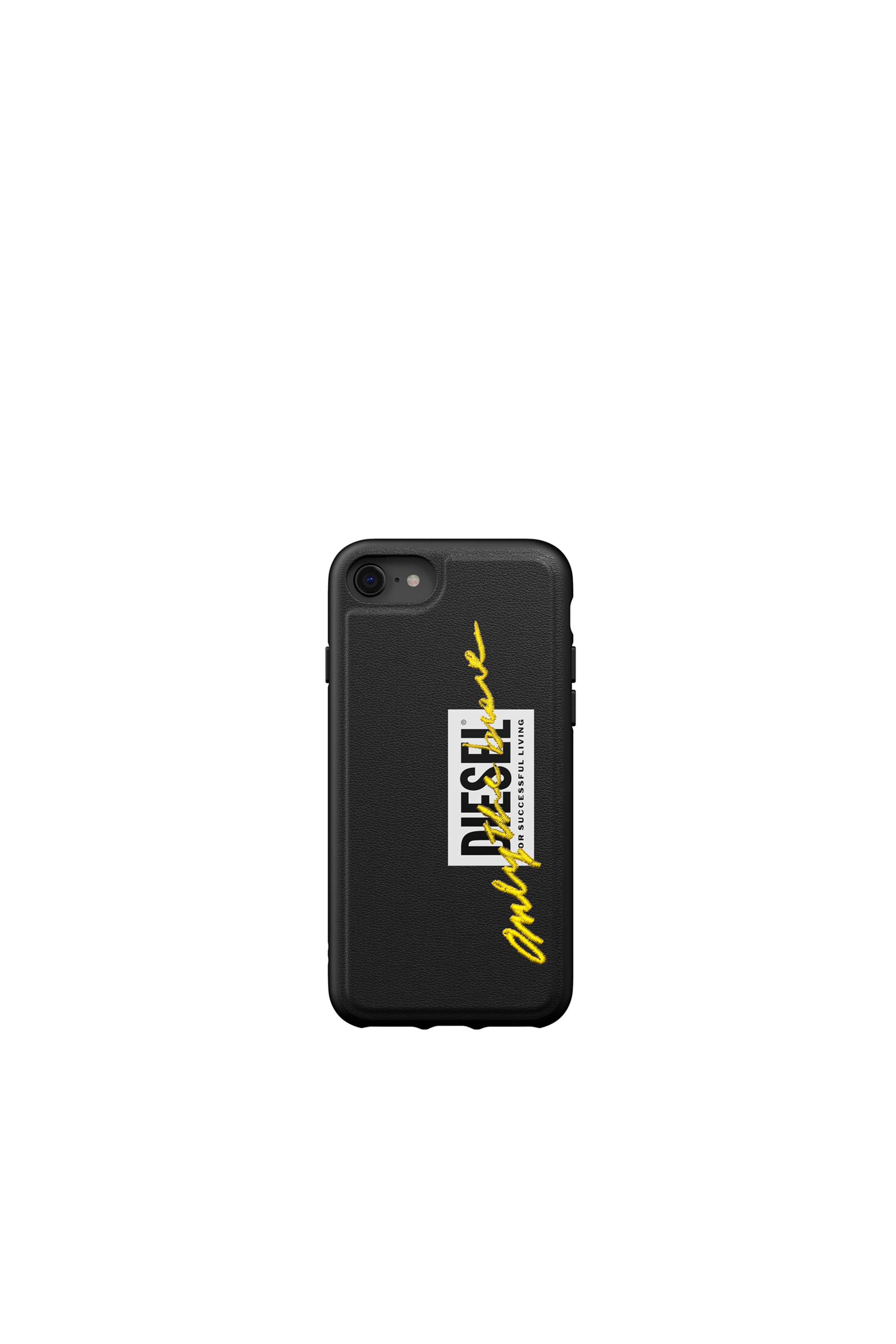 Diesel - 41984 STANDARD CASE, Custodia sagomata per iPhone 6/6s/7/8/SE Unisex in Nero - 2