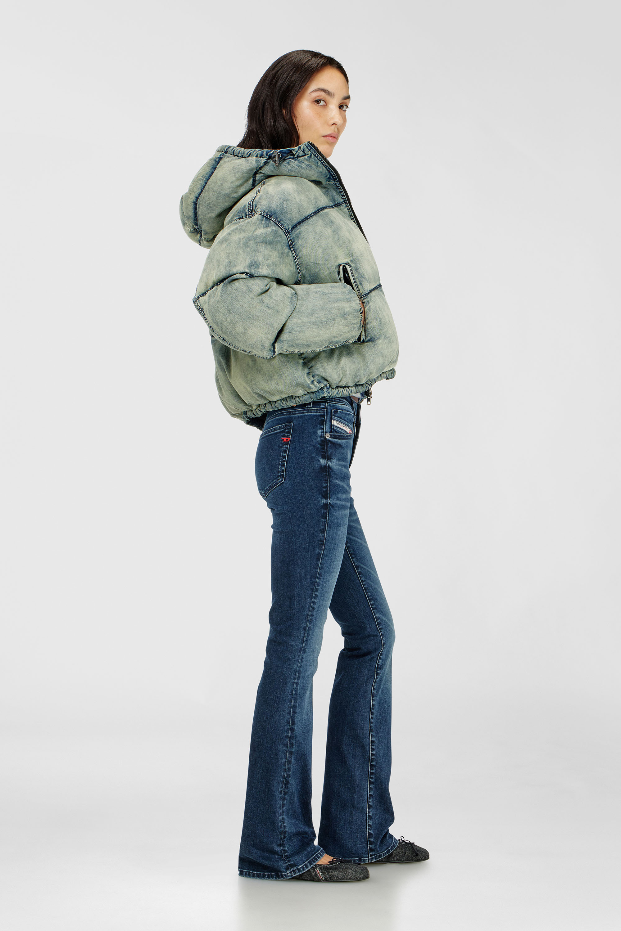 Diesel - Bootcut Jeans 1969 D-Ebbey 0ILDY Donna, Blu Scuro - Image 2