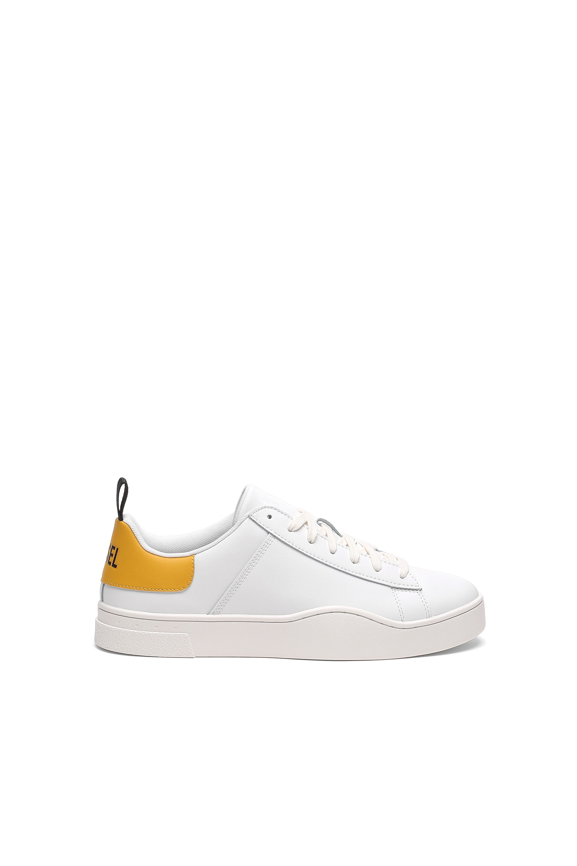 S-CLEVER LOW LACE, Bianco/Giallo - Sneakers