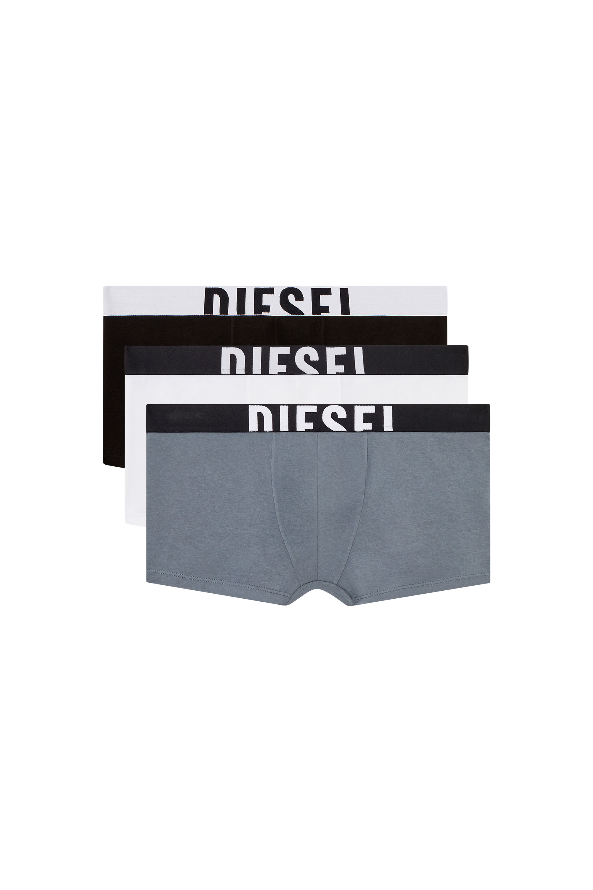 Diesel - DAMIEN-D-POP-3PACK-40, Set di tre boxer in cotone stretch Uomo in Multicolor - 1