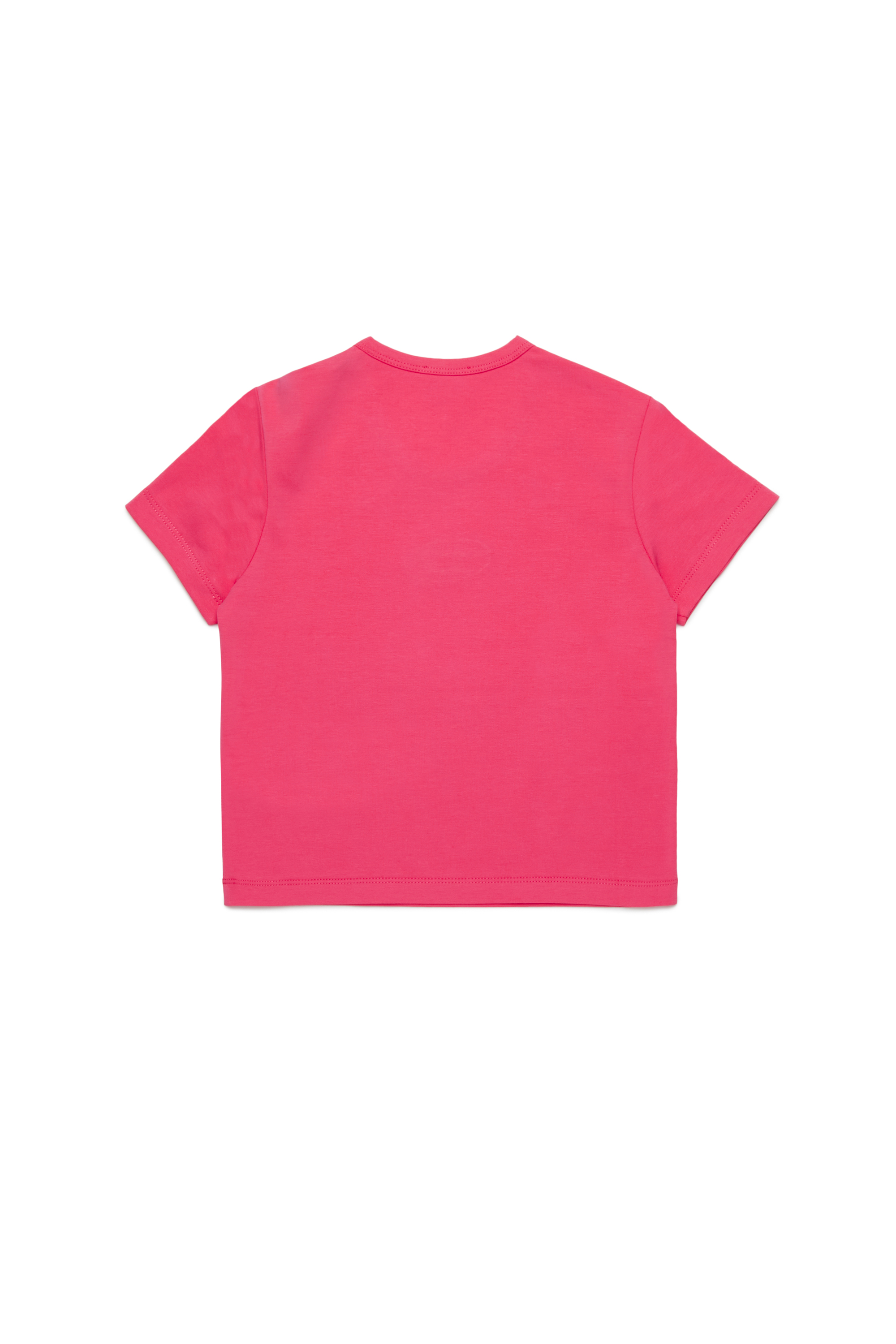 Diesel - TANGIEX, Woman T-shirt with tonal Oval D embroidery in Pink - Image 2