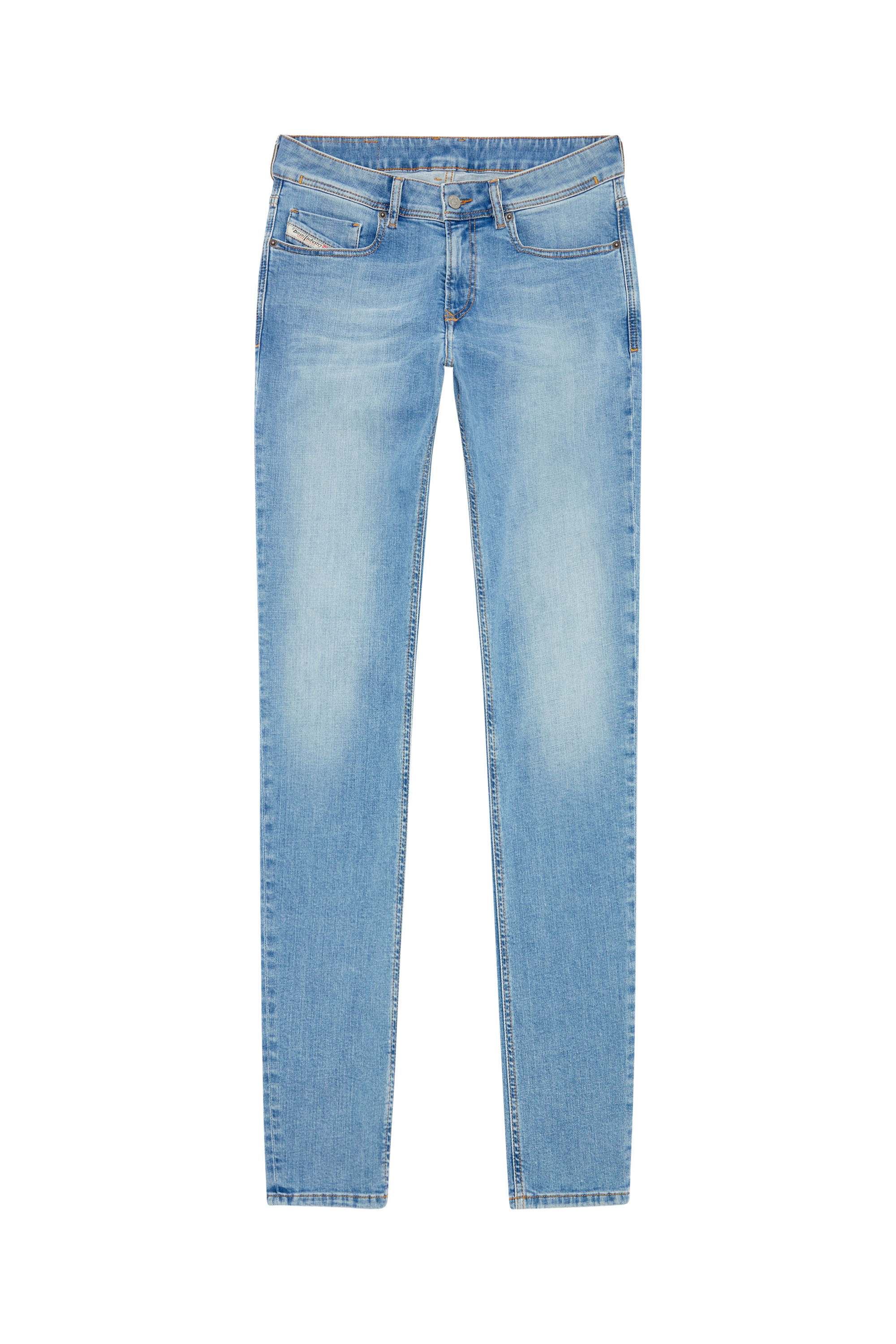 Diesel - Skinny Jeans 1979 Sleenker 09H62, Blu Chiaro - Image 5